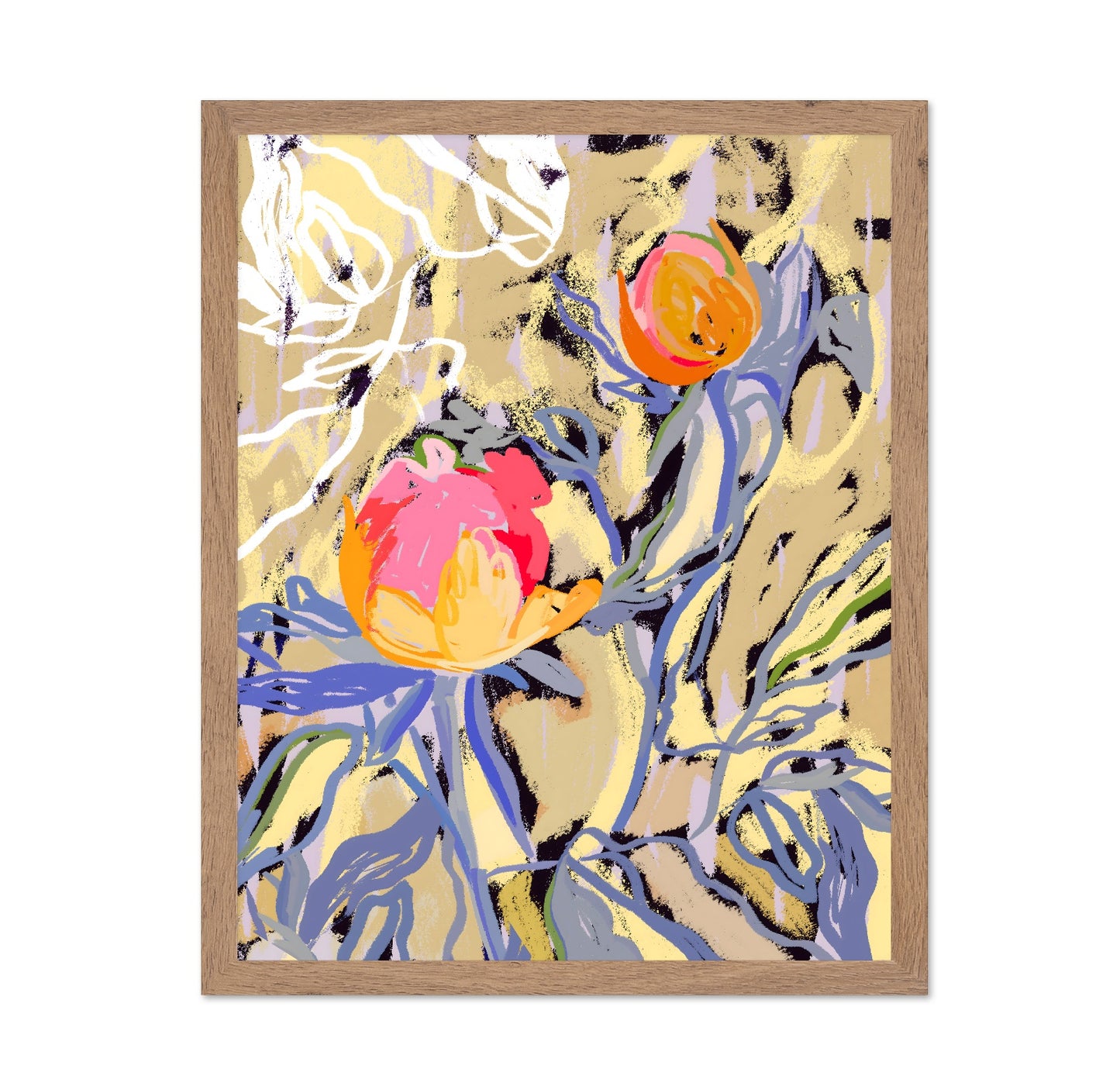 Abstract Floral Stems No2