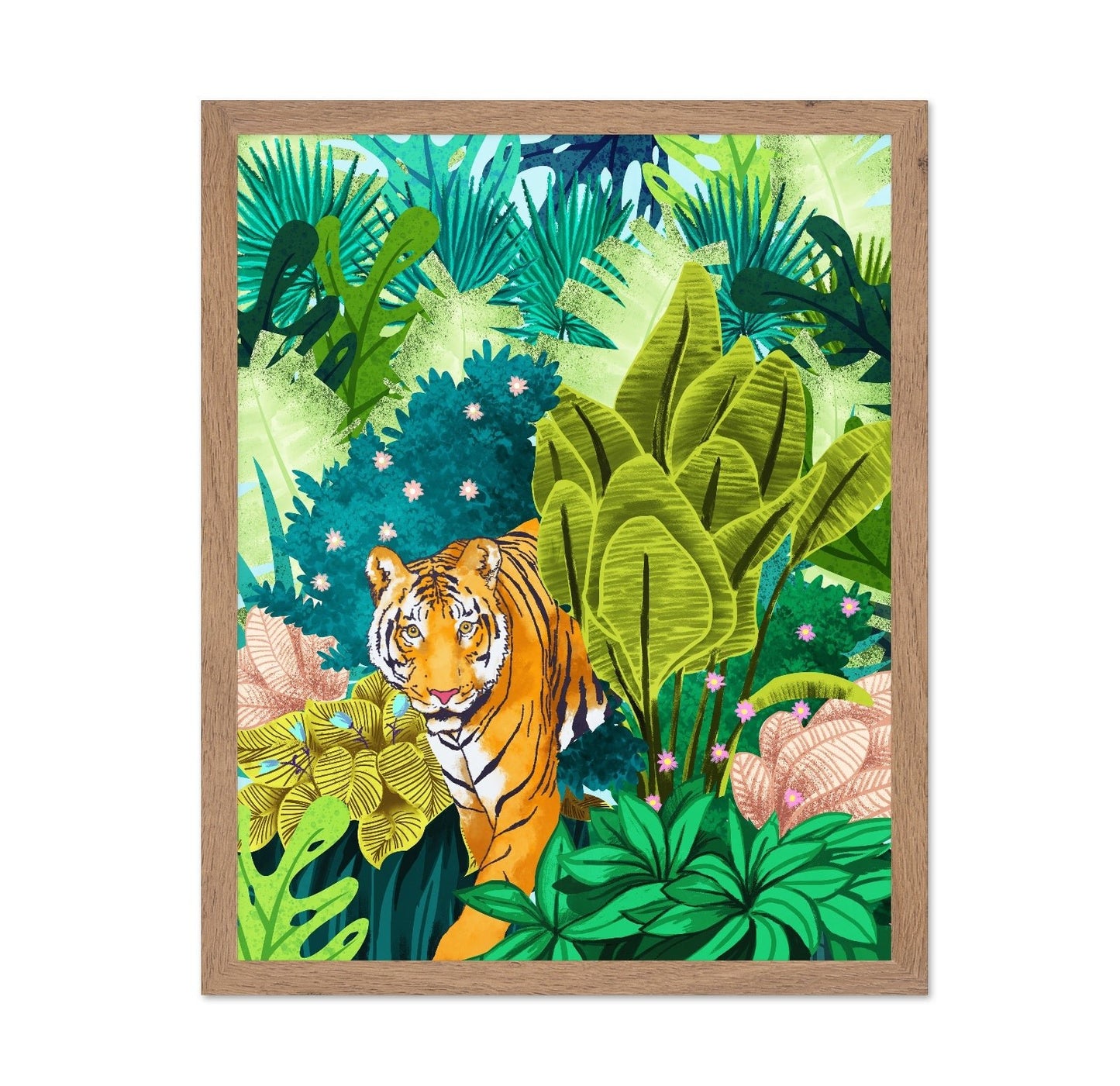 Jungle Tiger Art
