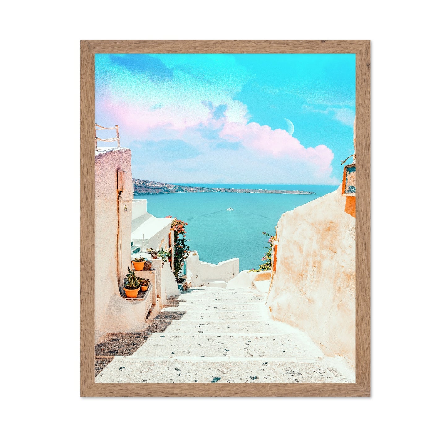 Santorini Coastal View