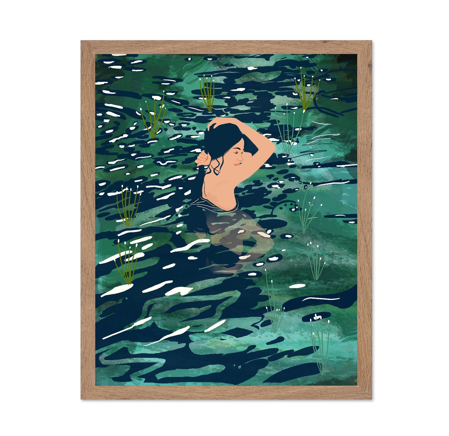 Woman In Water