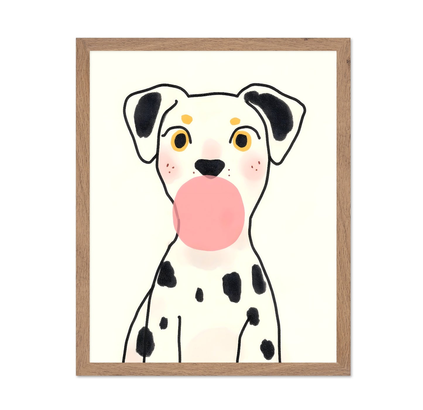 Dalmatian Bubble Gum No2