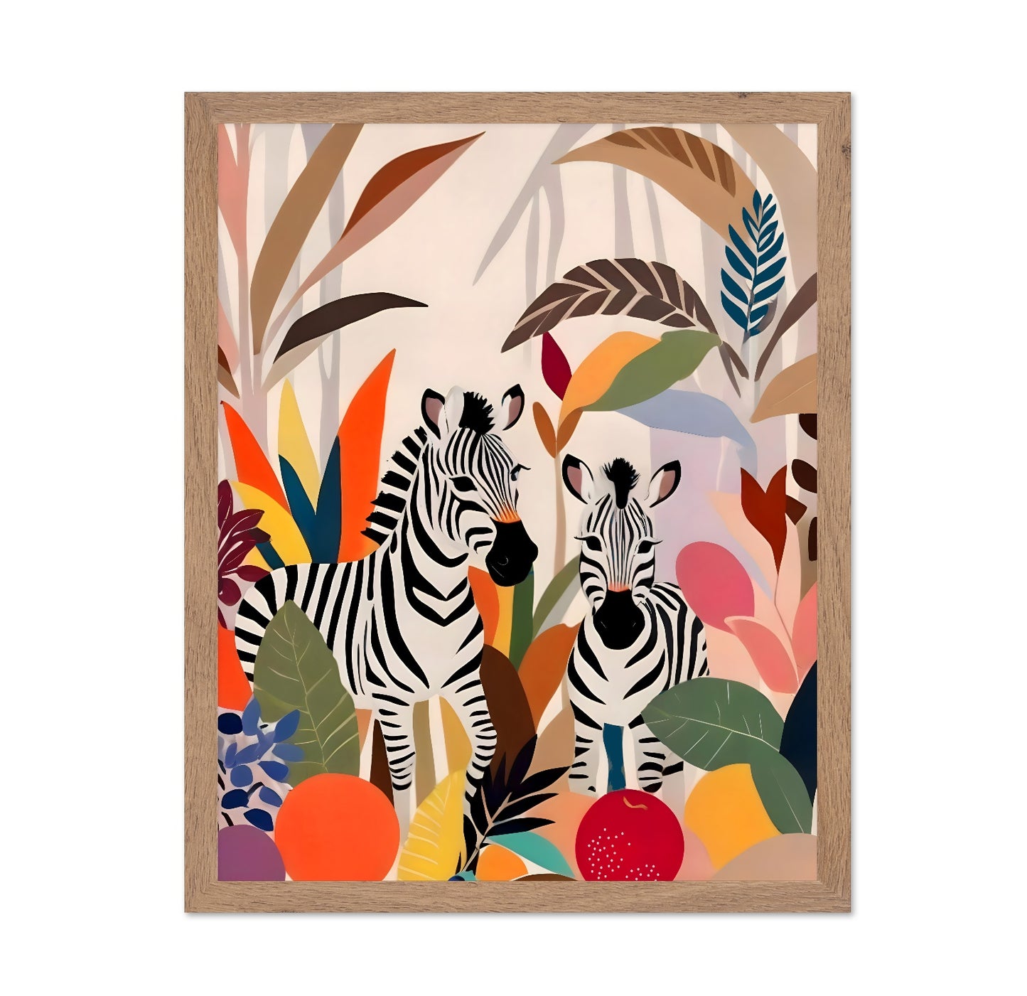 Tropical Zebra Pair