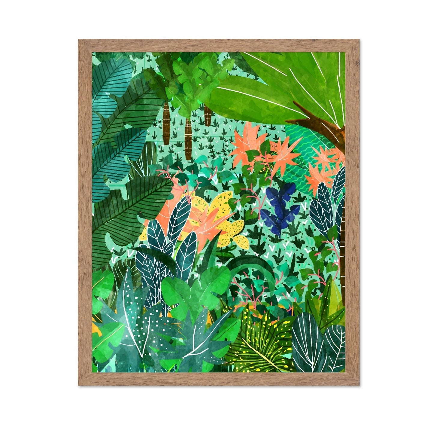 Tropical Jungle Garden