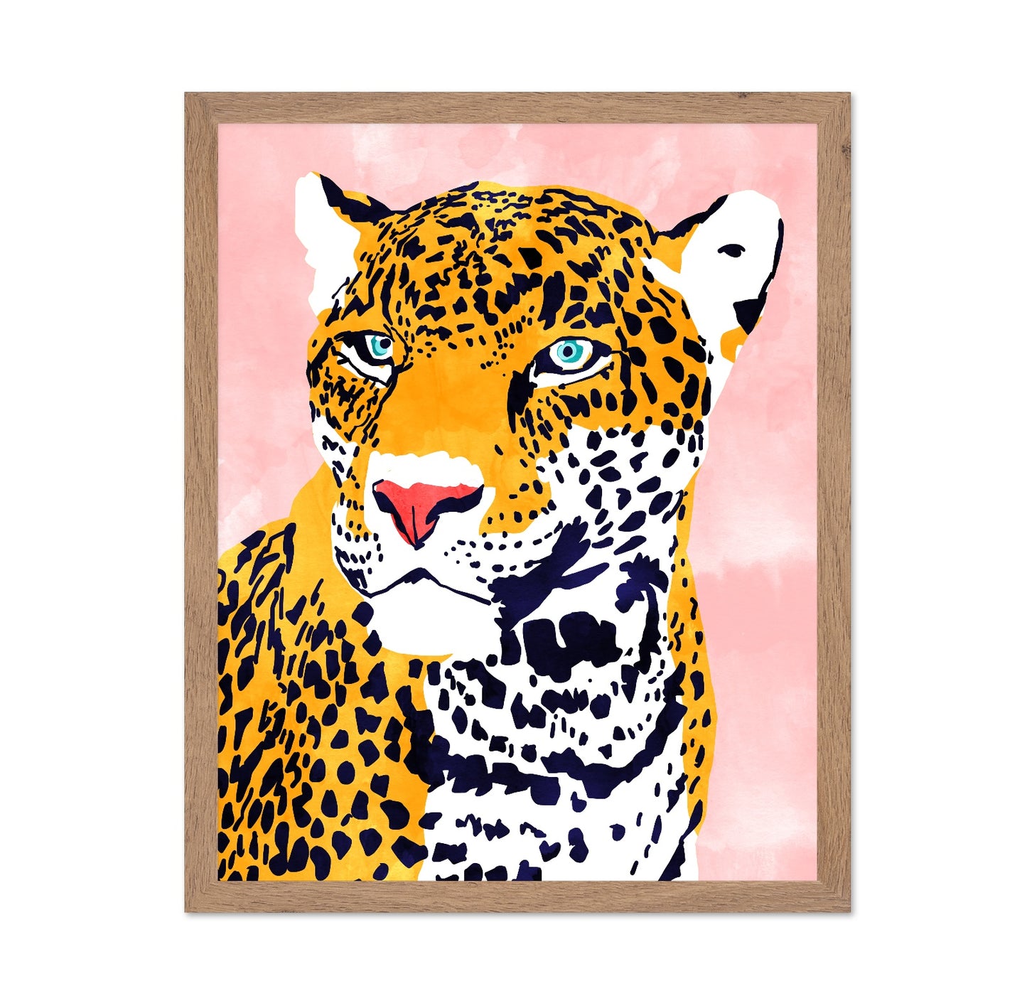 Leopard Portrait Pop