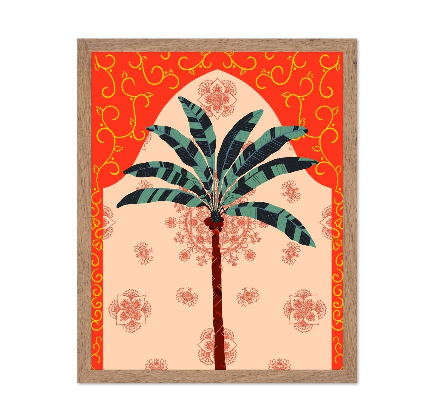 Decorative Palm Motif