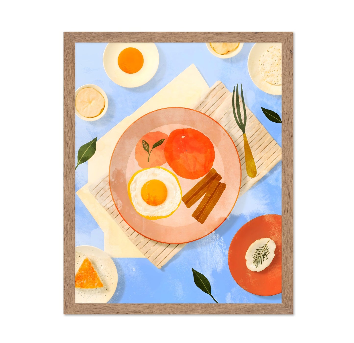 Sunny Breakfast Plate