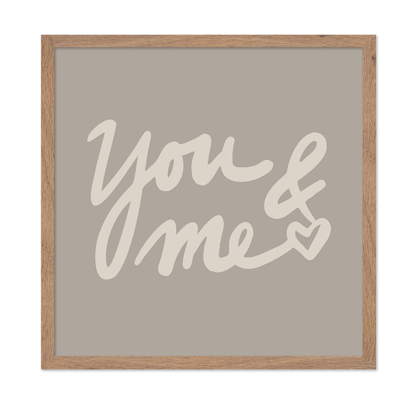 You And Me Script