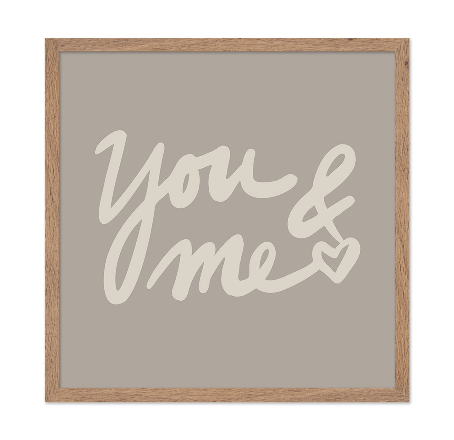 You And Me Script