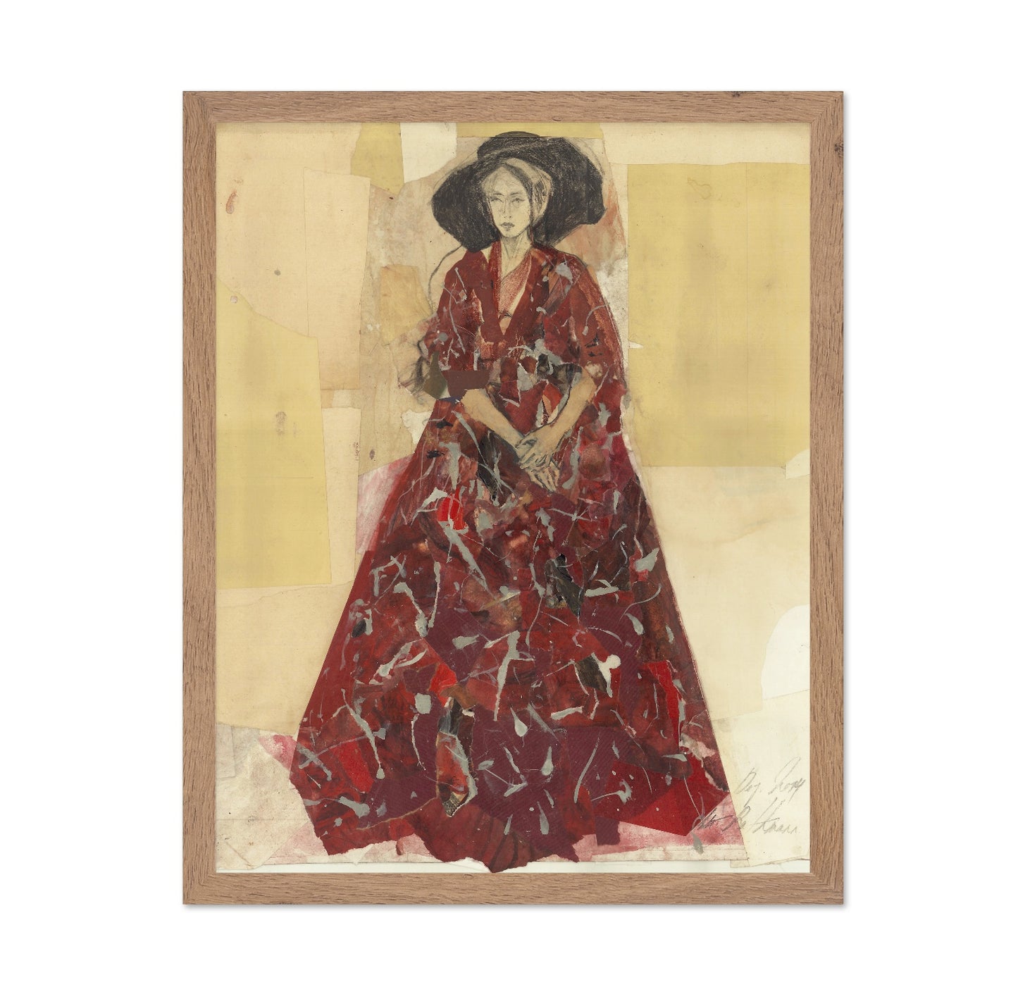 Woman in Red Dress No1
