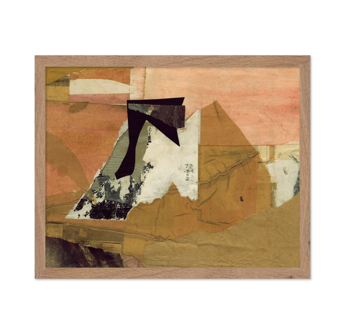 Earth Tone Collage No1