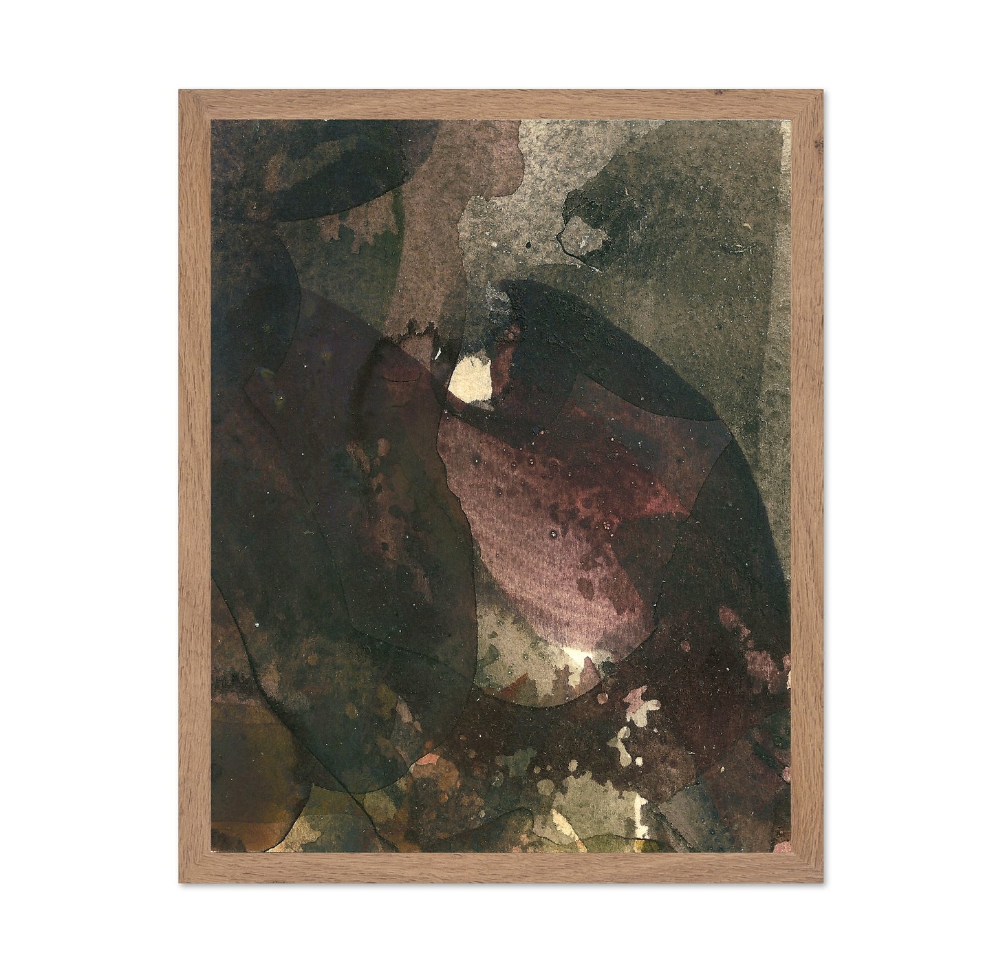 Dark Organic Abstract Forms