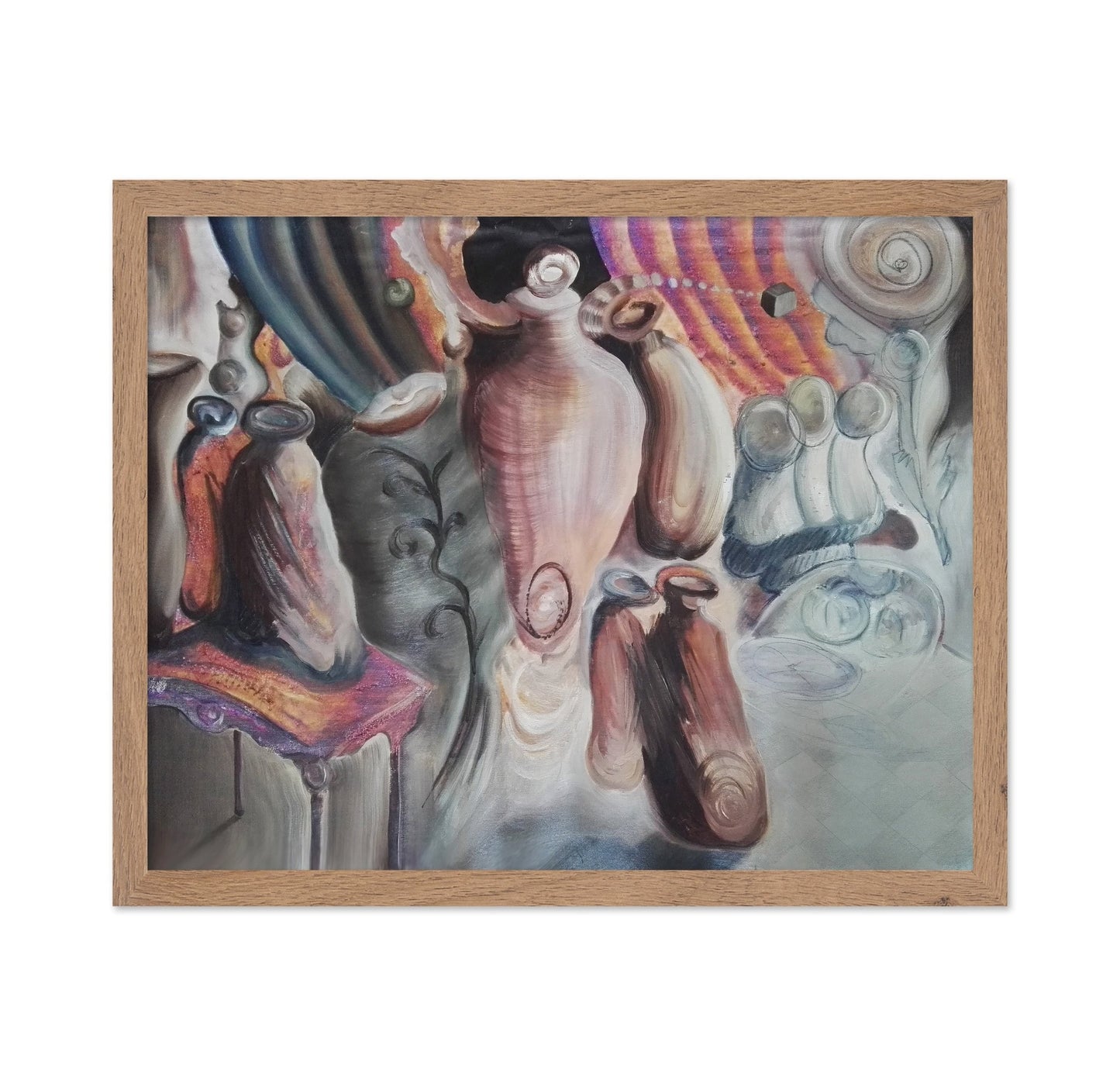 Surreal Vase Composition