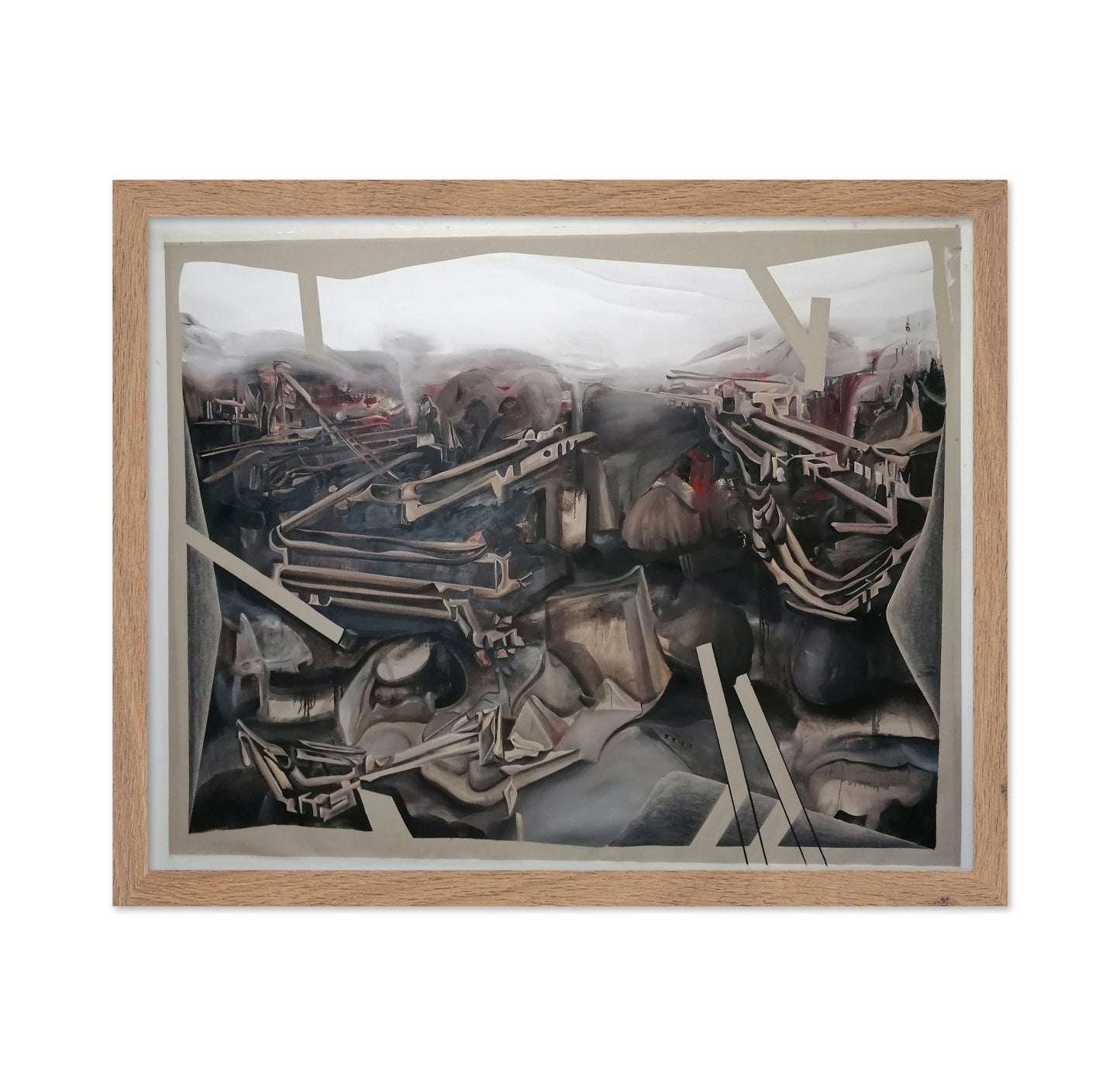 Fragmented Industrial Scene