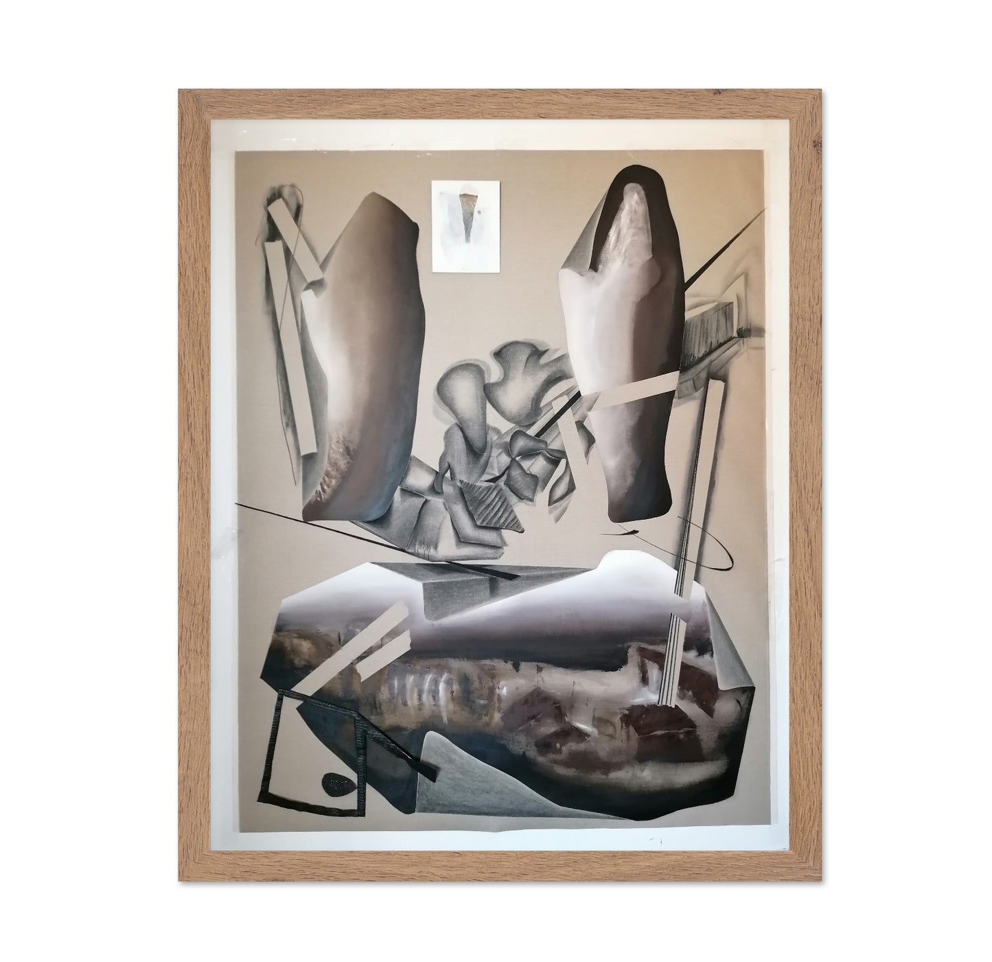 Fragmented Abstract Study