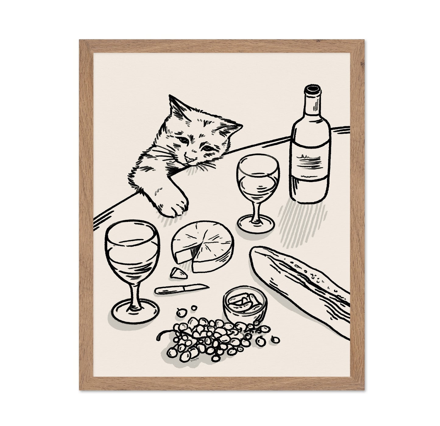 Cat Wine Table