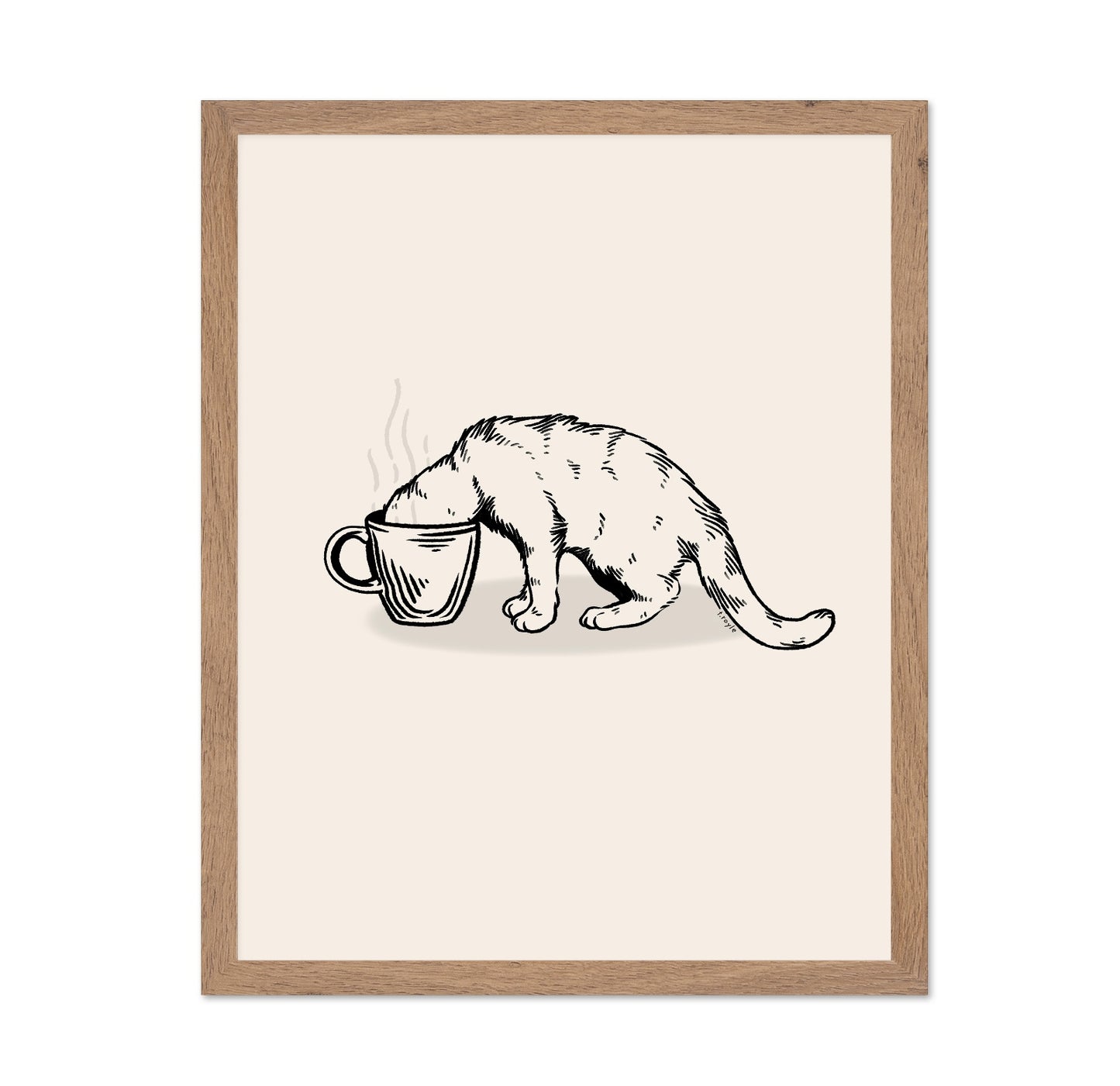 Cat Coffee Dive No1