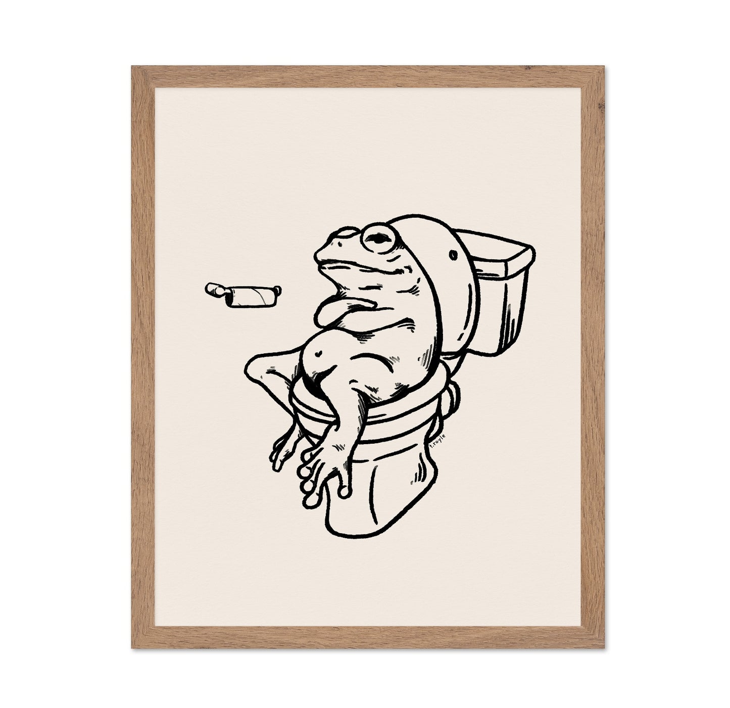 Frog Toilet Relax