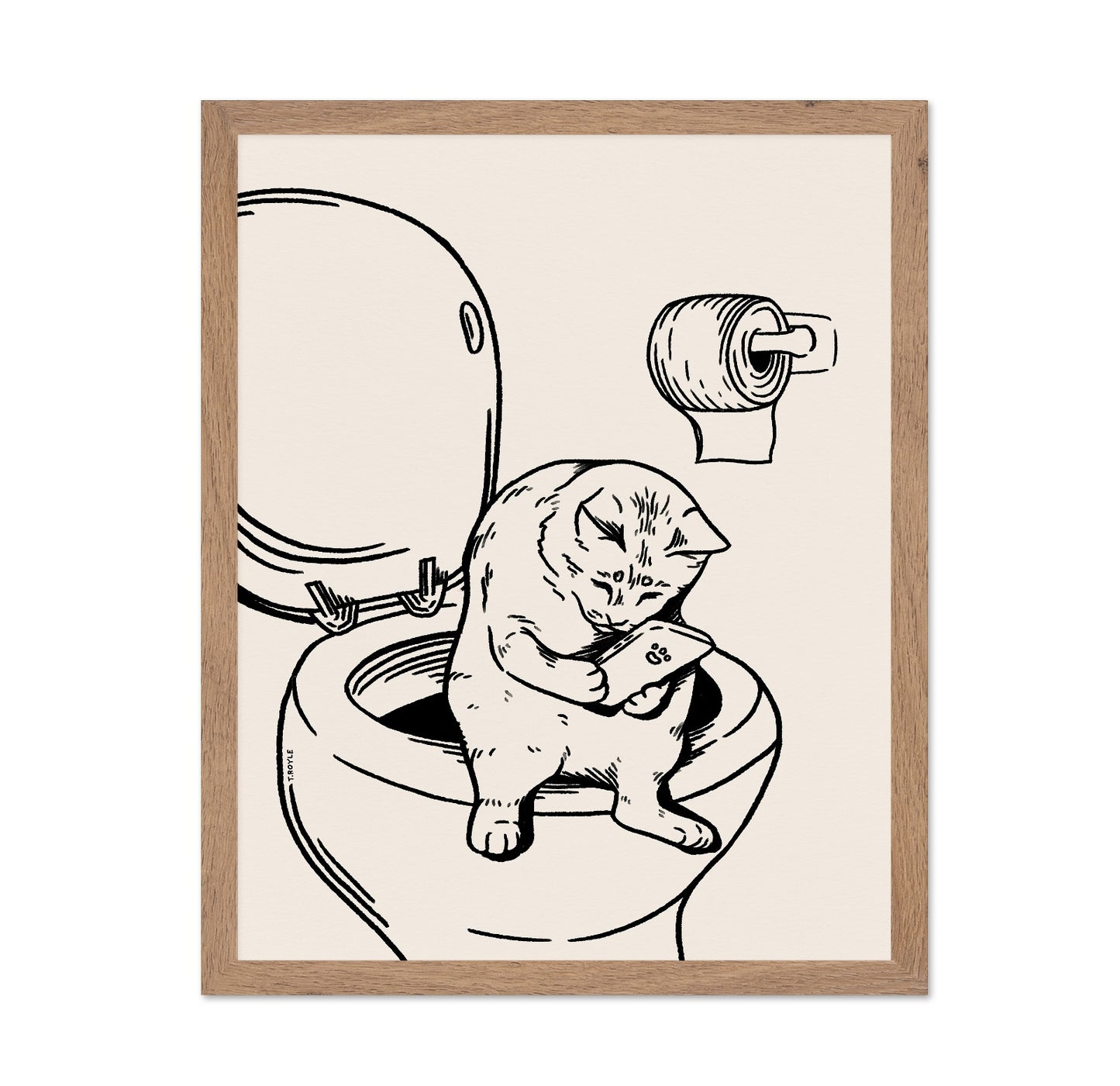 Cat Toilet Phone