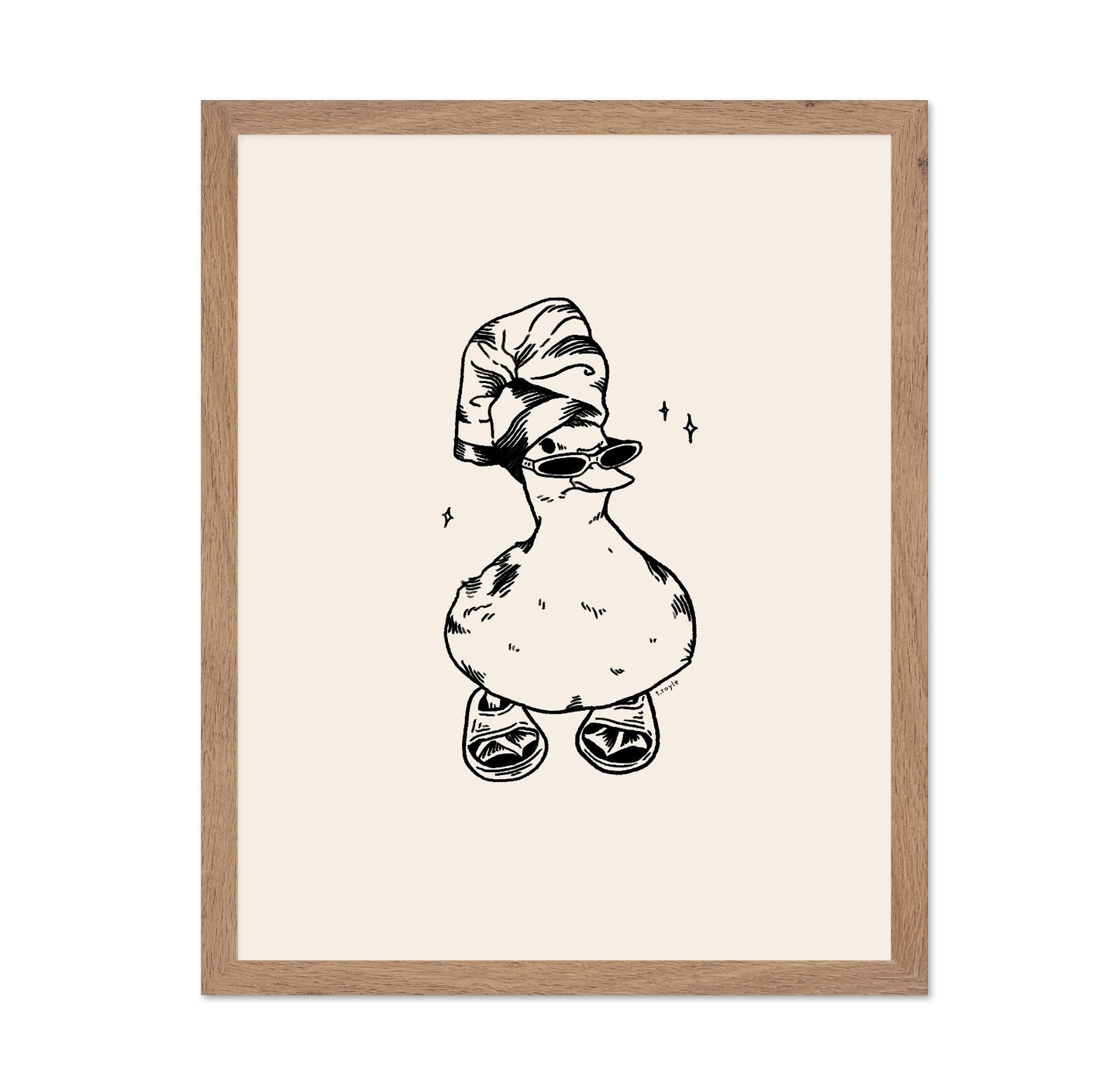 Stylish Duck Pose