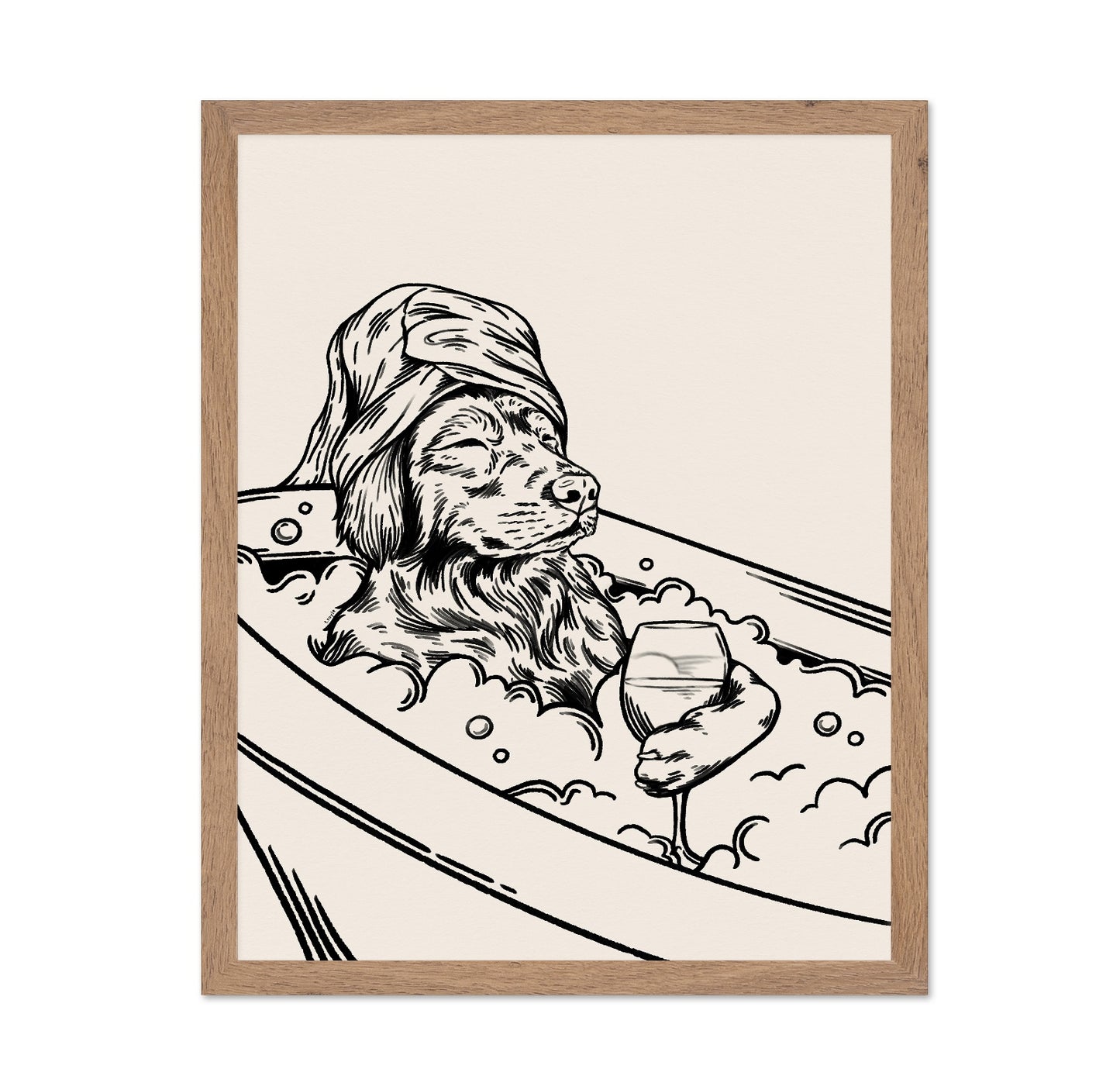 Spa Dog Wine Bath