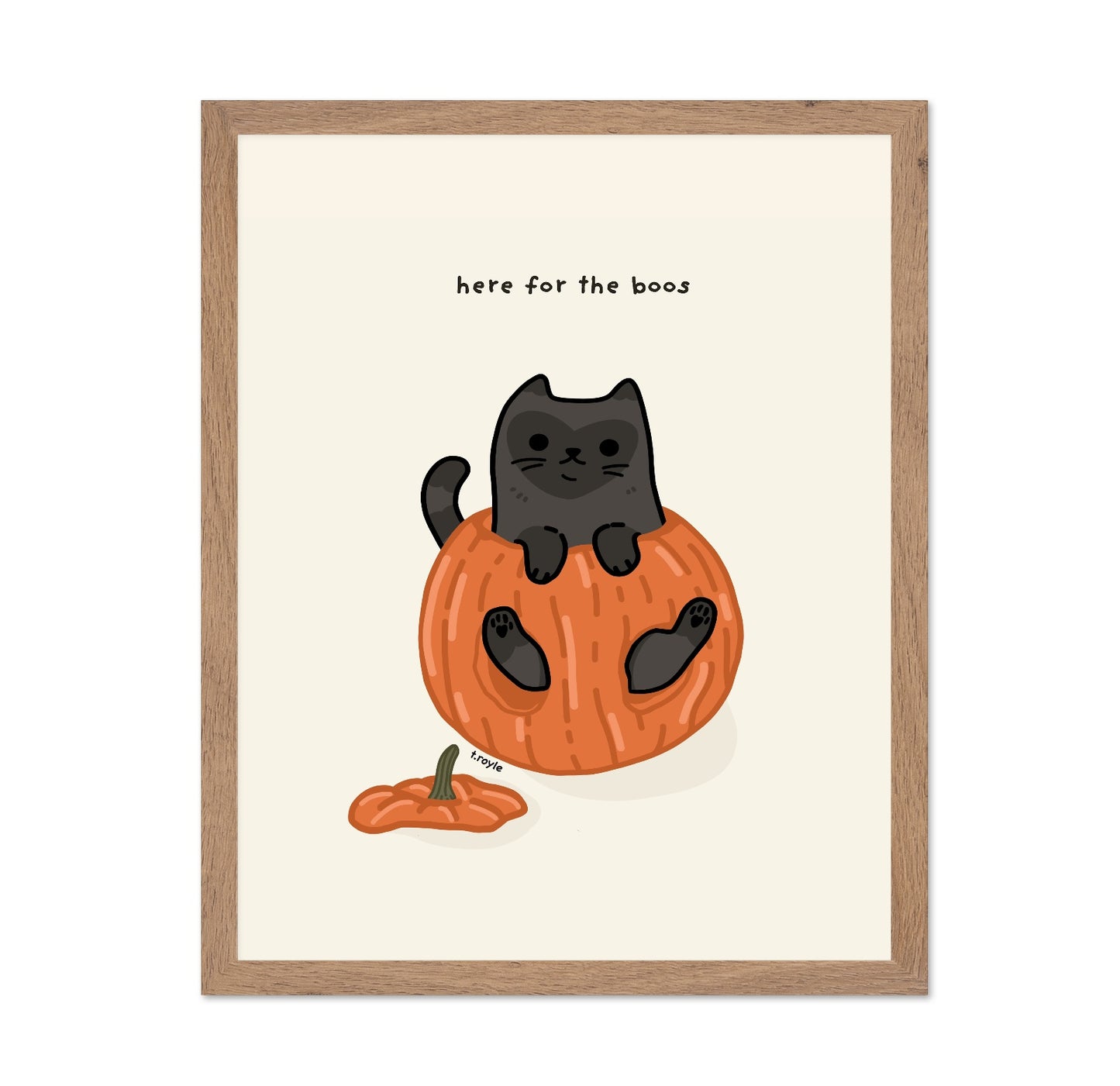 Pumpkin Cat Boo