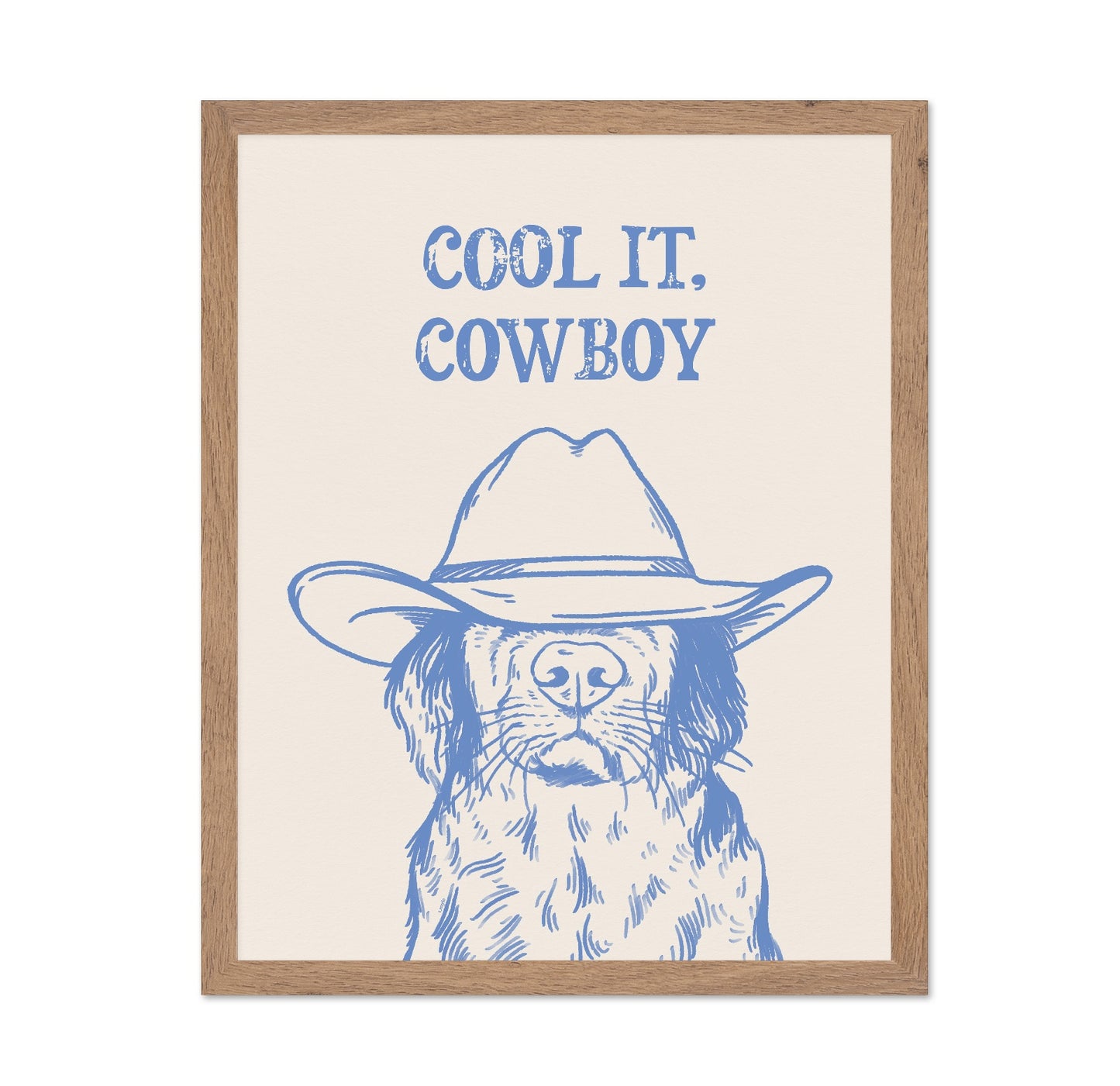 Blue Cowboy Cat