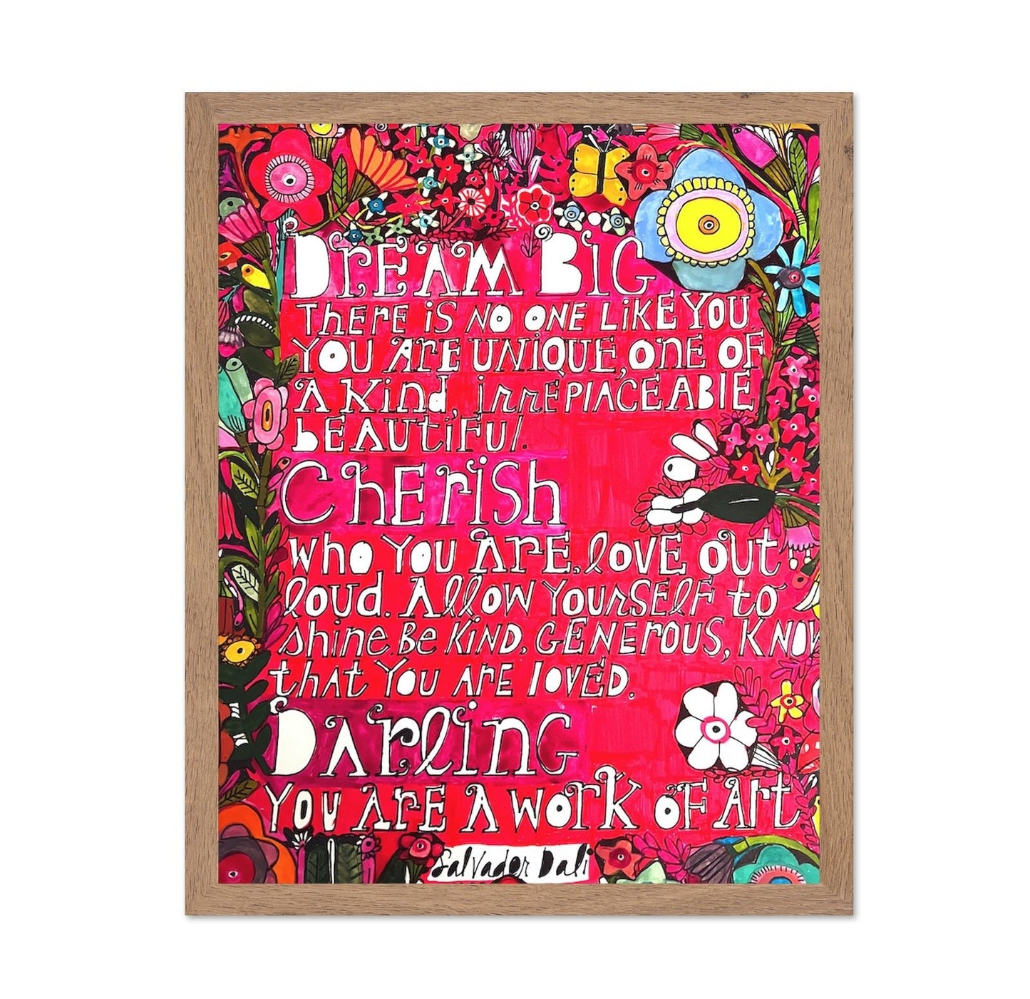 Dream Big Quote Poster