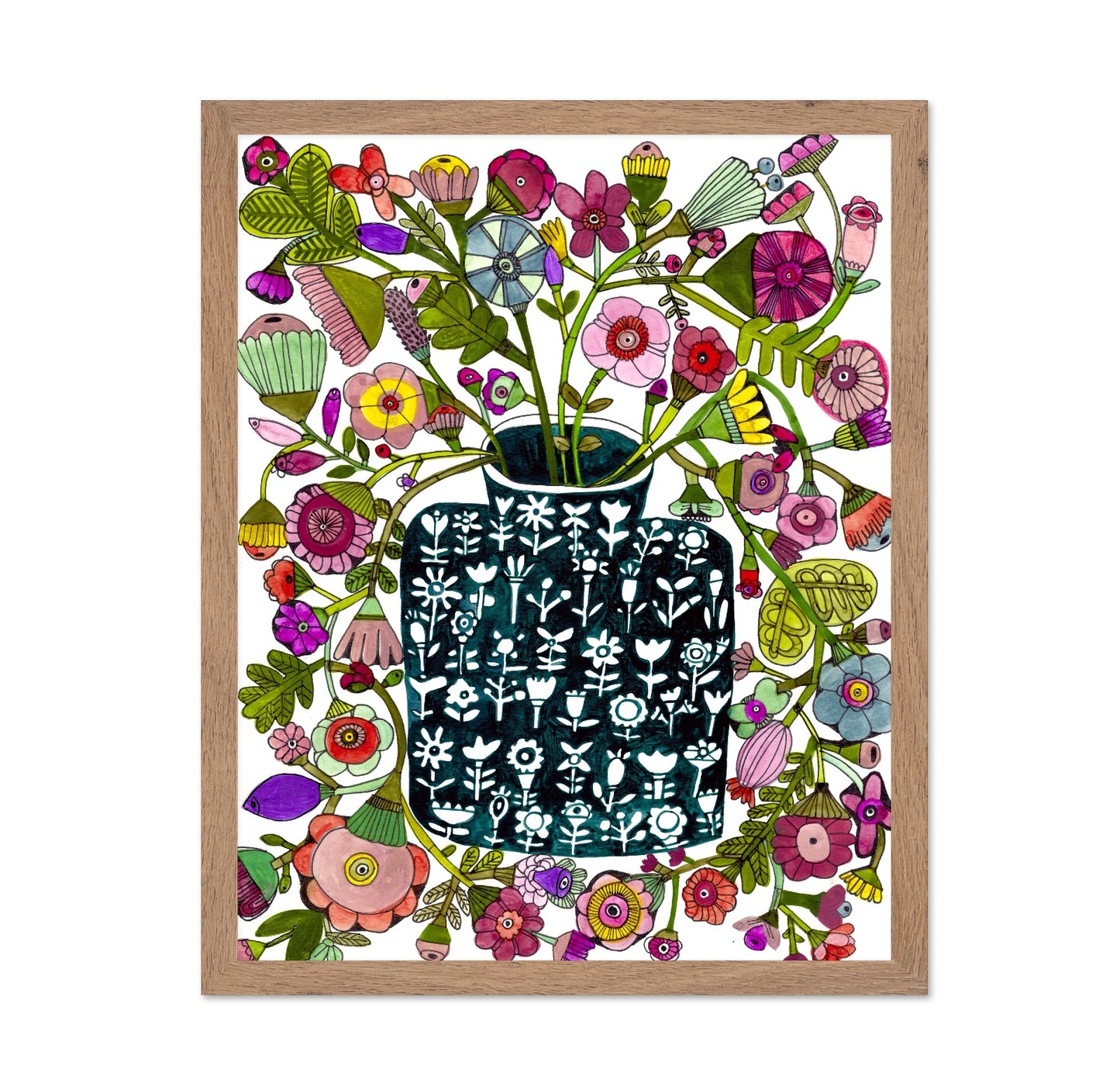 Decorative Floral Vase No2