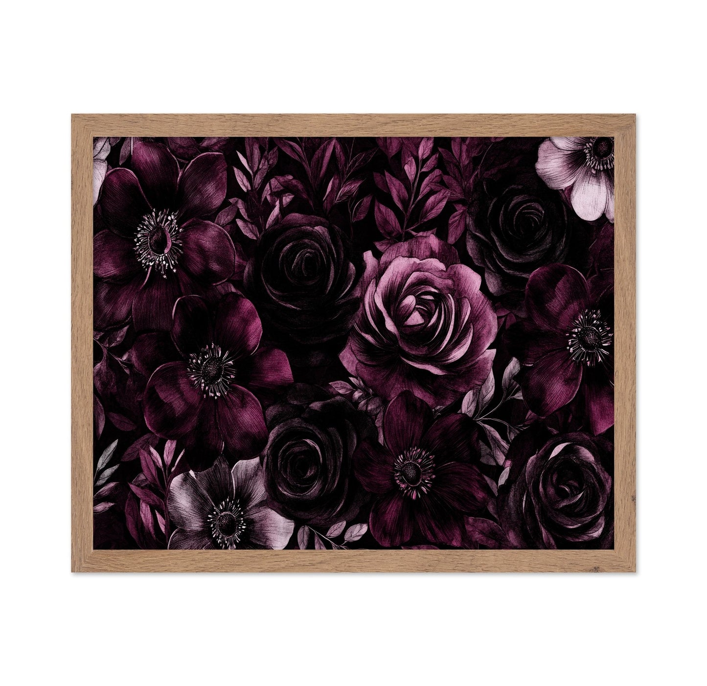 Dark Floral Pattern