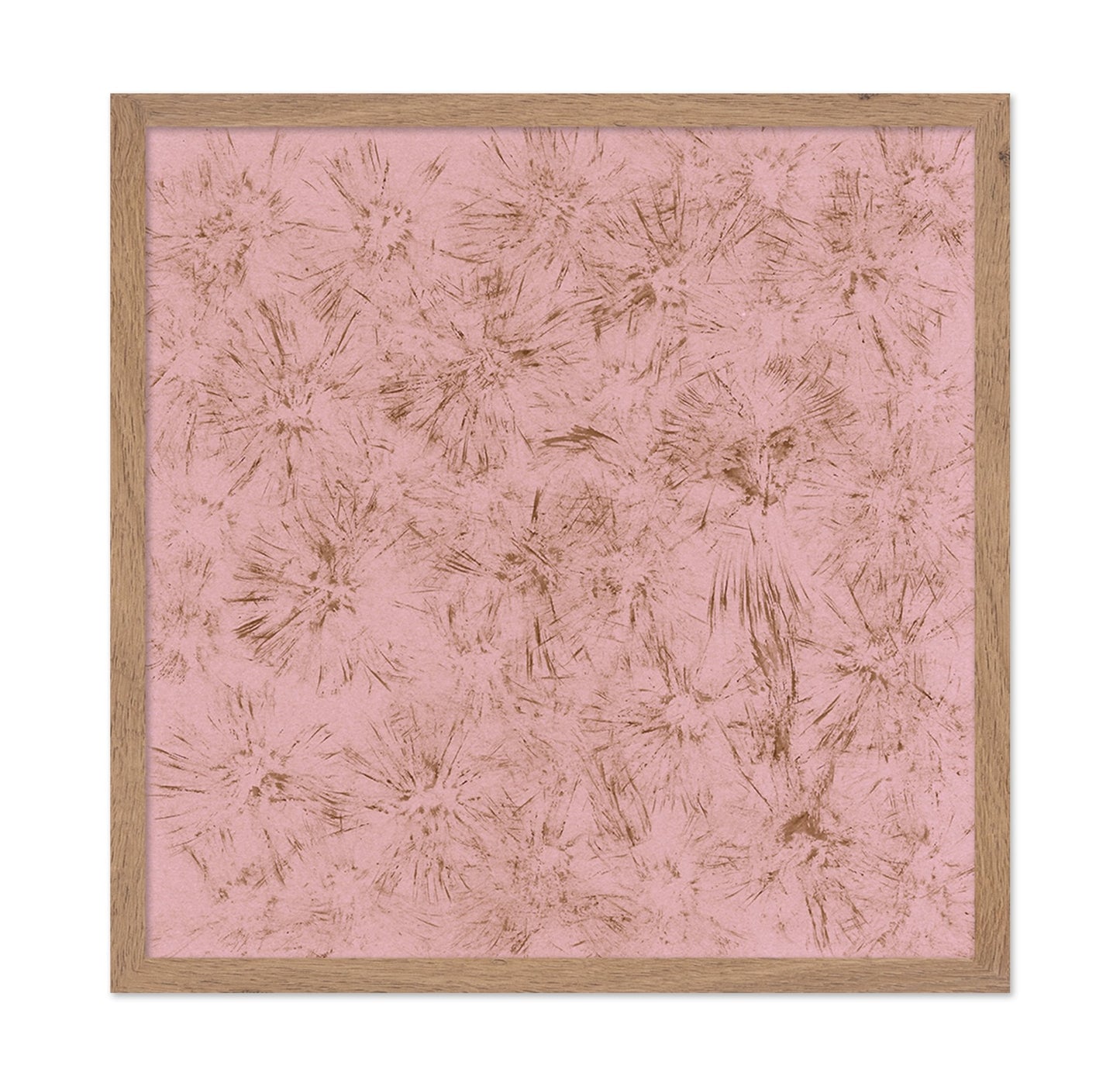 Blush Starburst Pattern