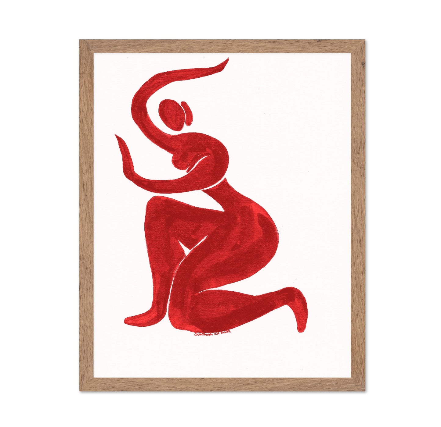 Red Dance Pose