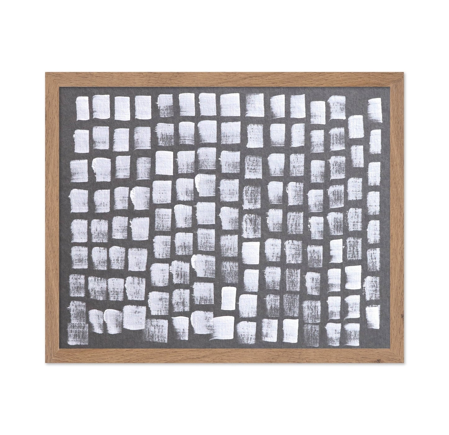White Grid Abstract