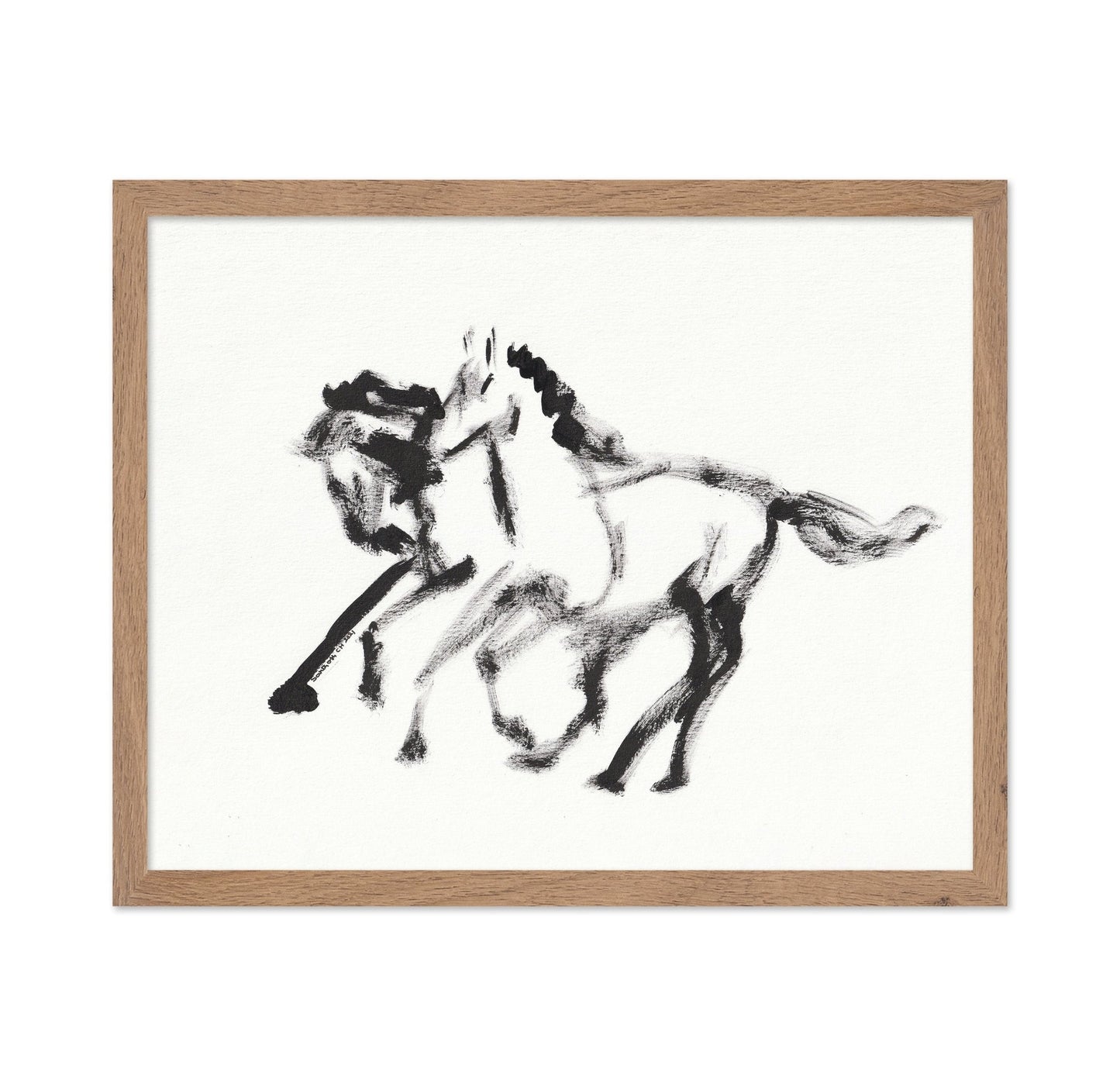 Running Horse Sketch