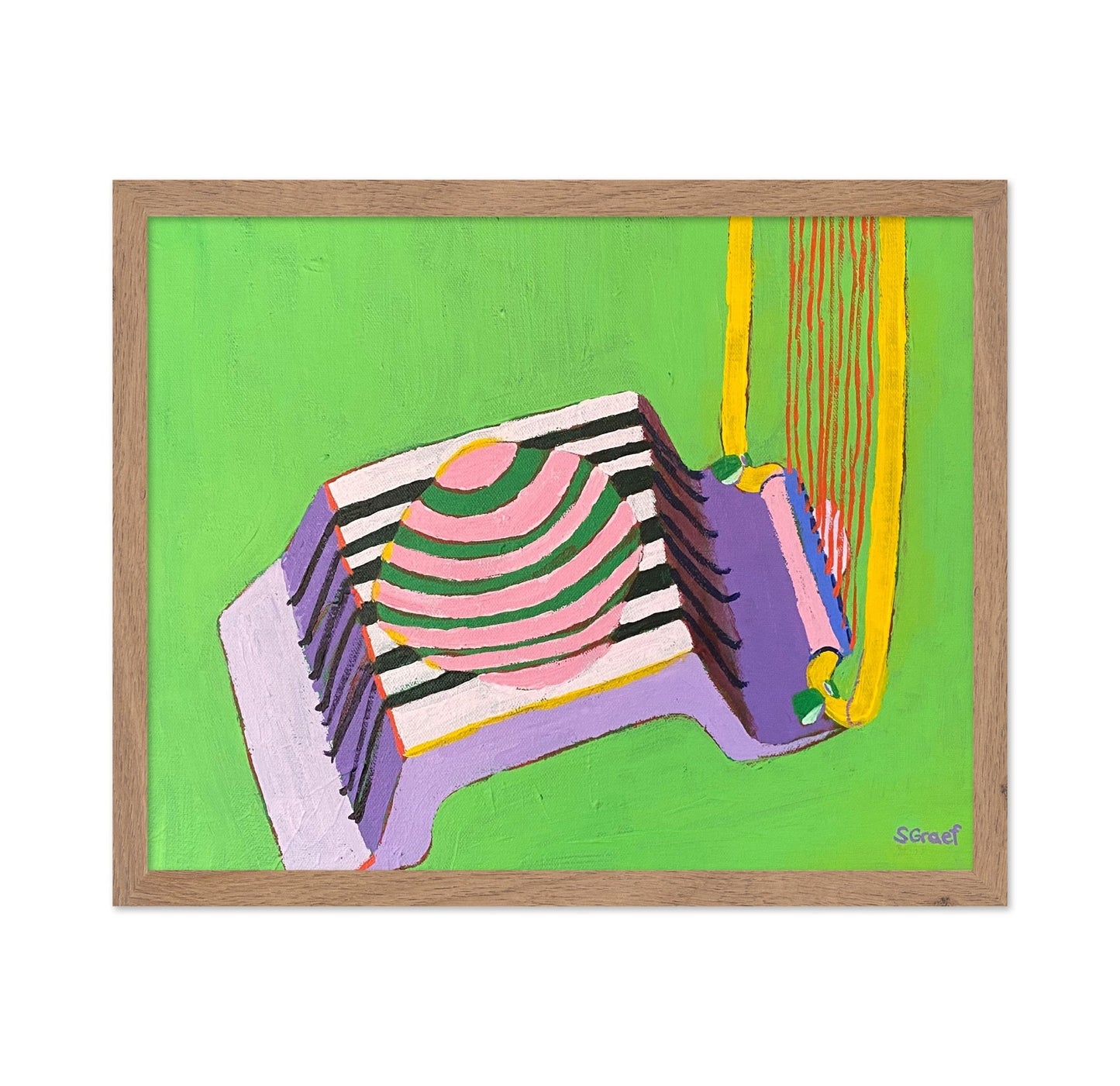 Abstract Accordion Detail