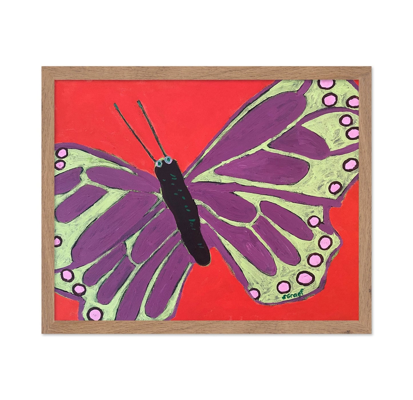 Purple Butterfly Wings