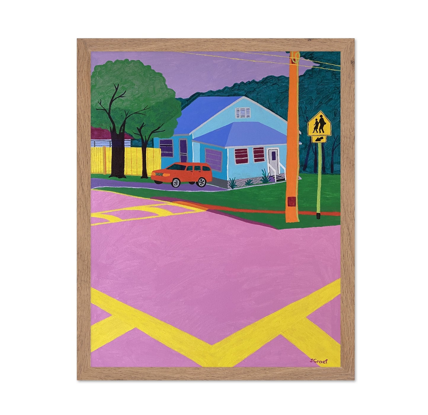 Suburban Corner Crossing
