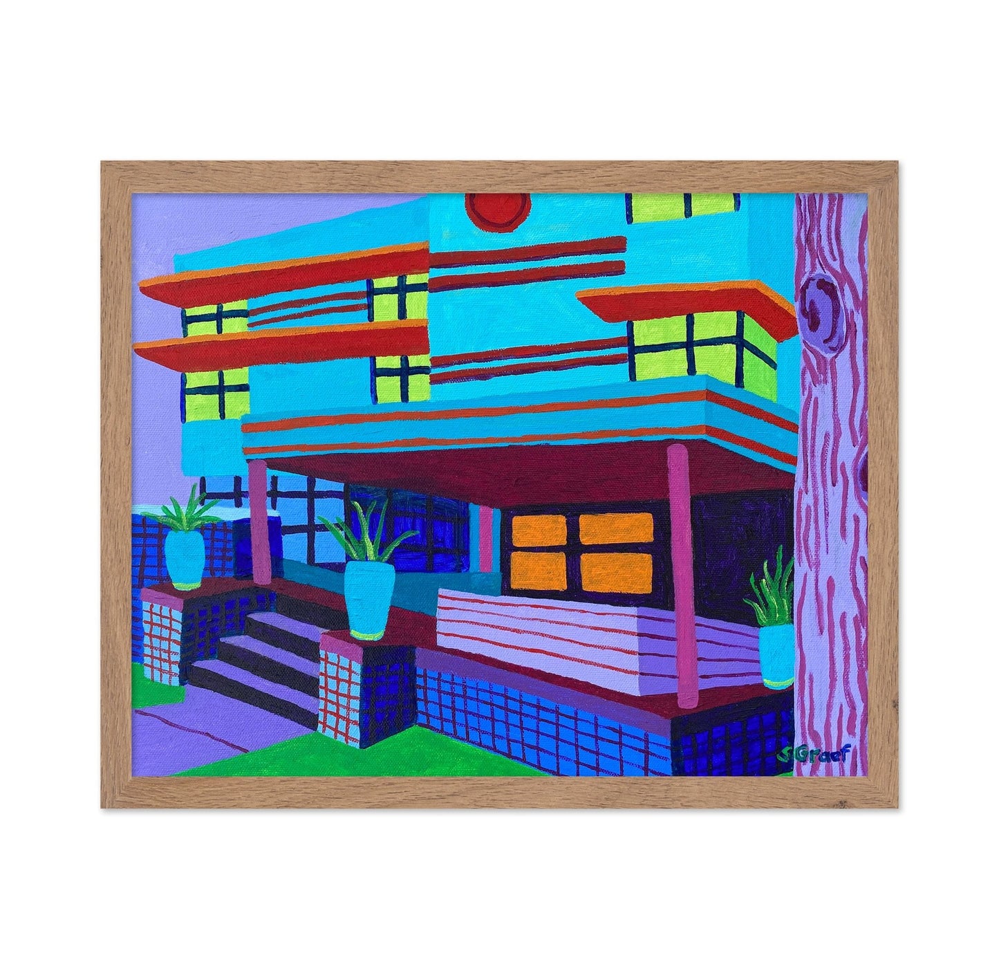 Modern Colorful House