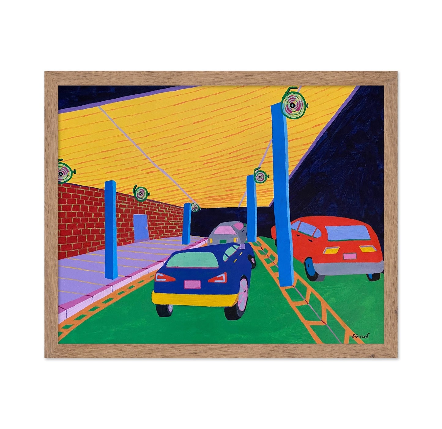 Colorful Parking Garage