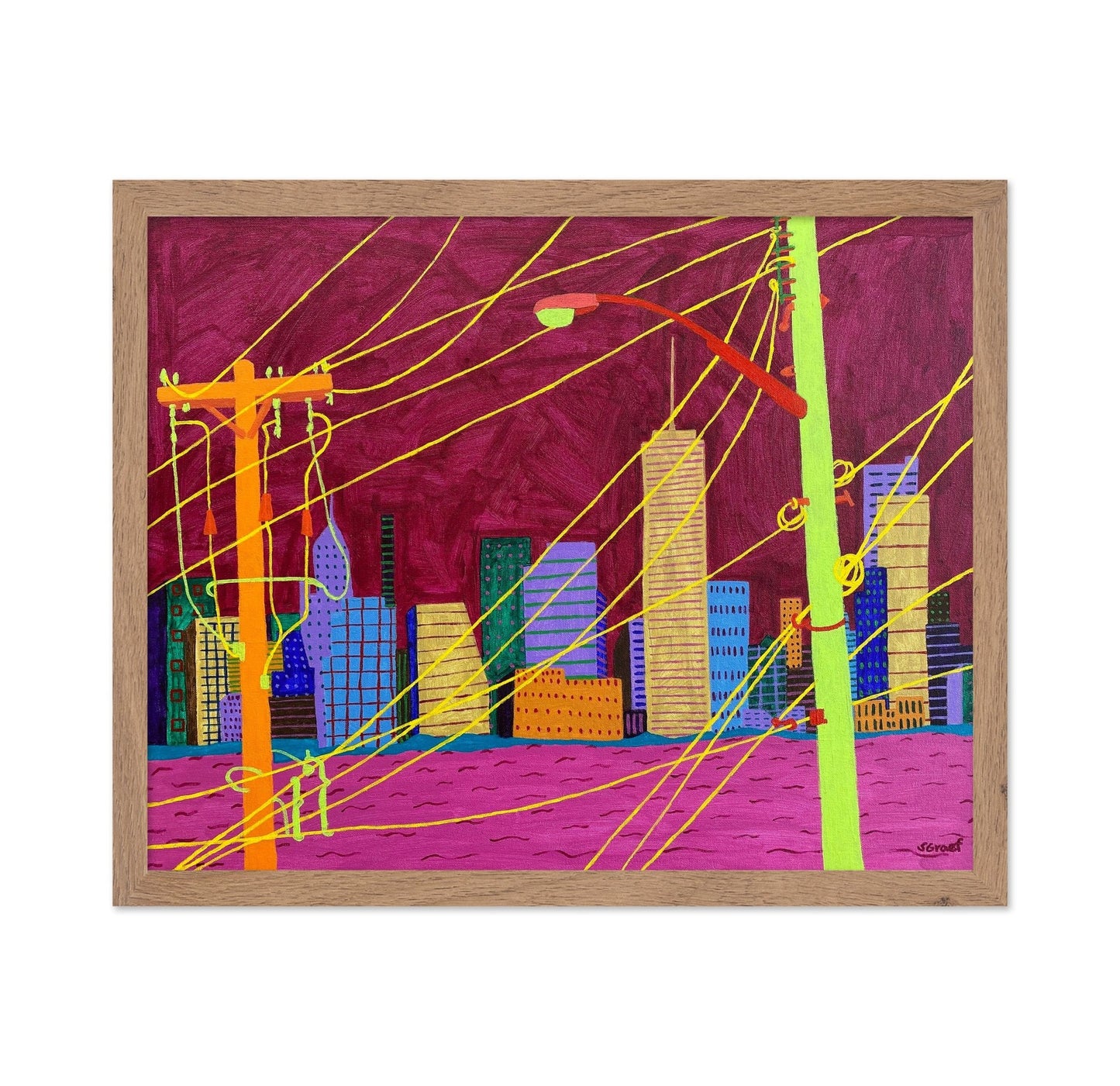 City Wires Skyline