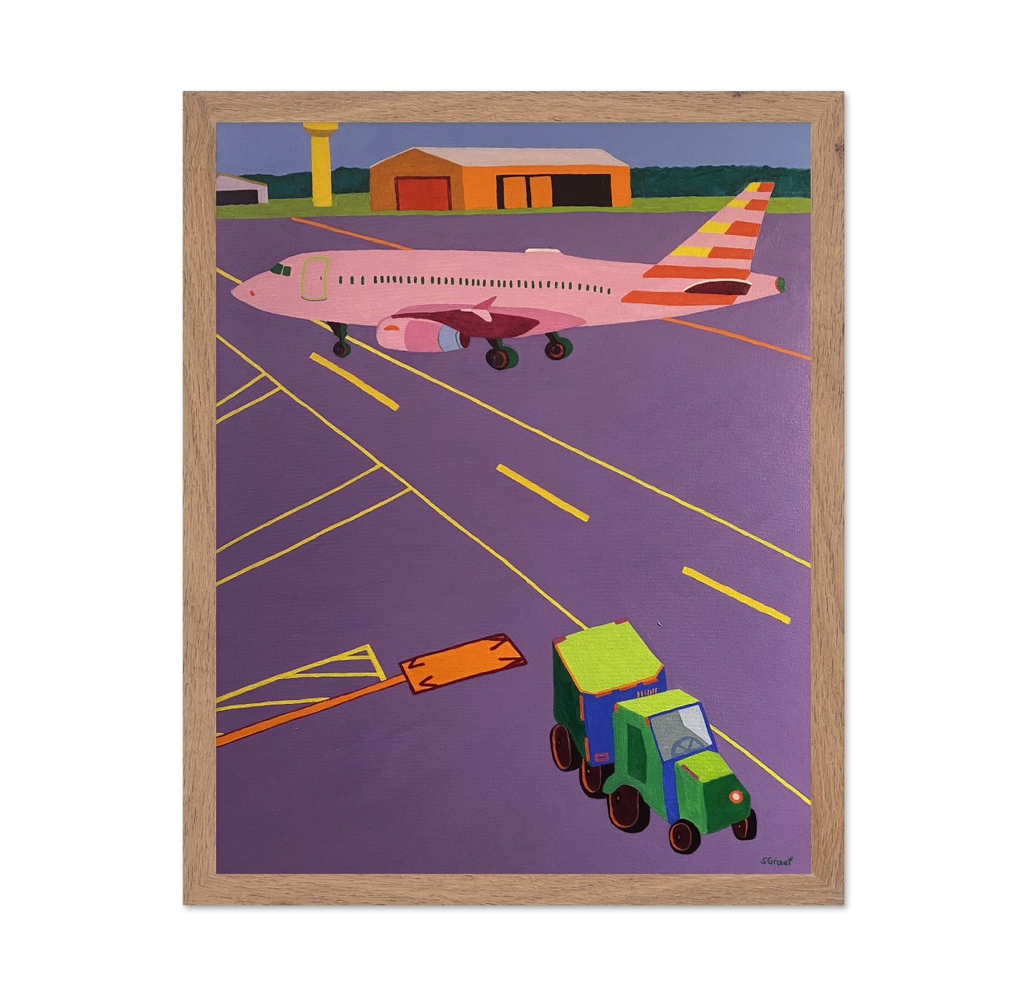 Airplane On Runway