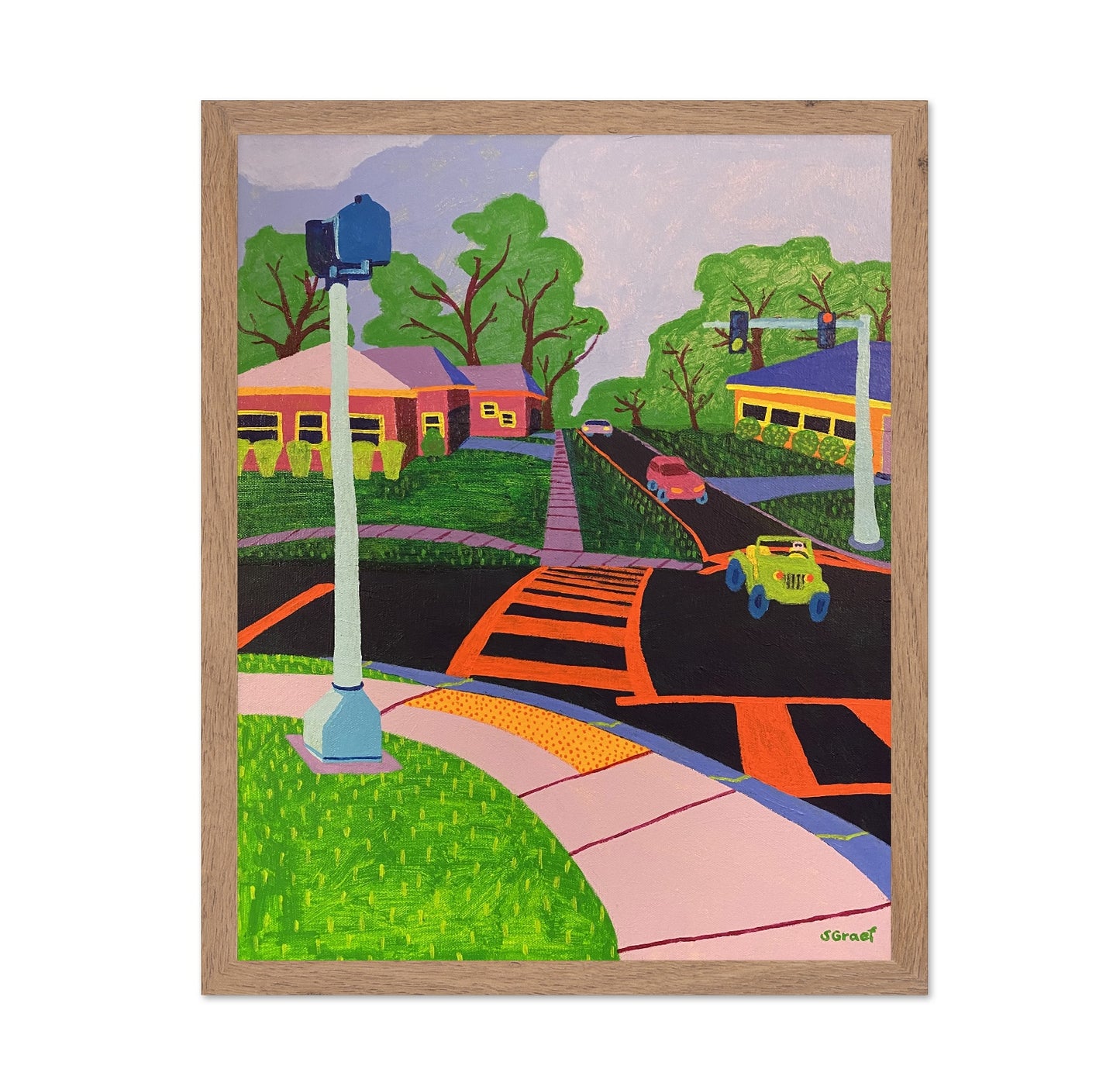 Neighborhood Street Crossing