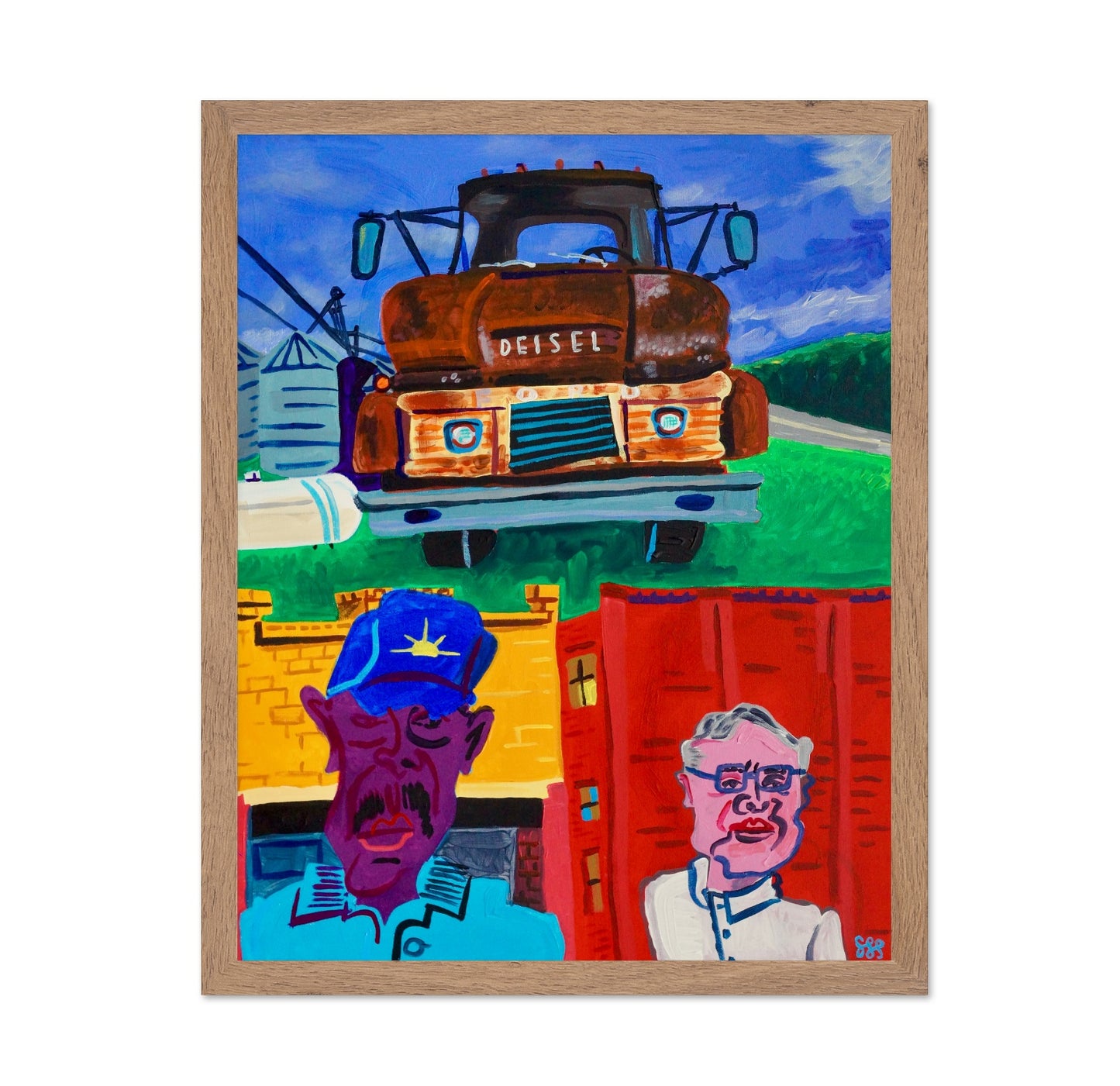 Rural Truck Portrait