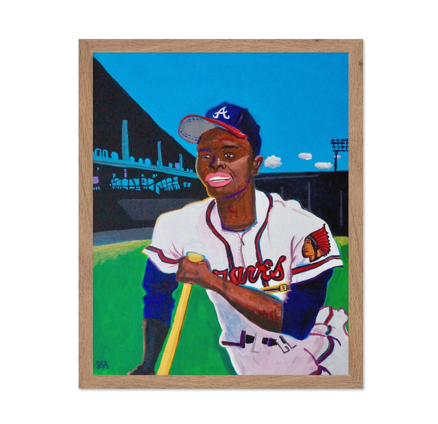 Vintage Baseball Star