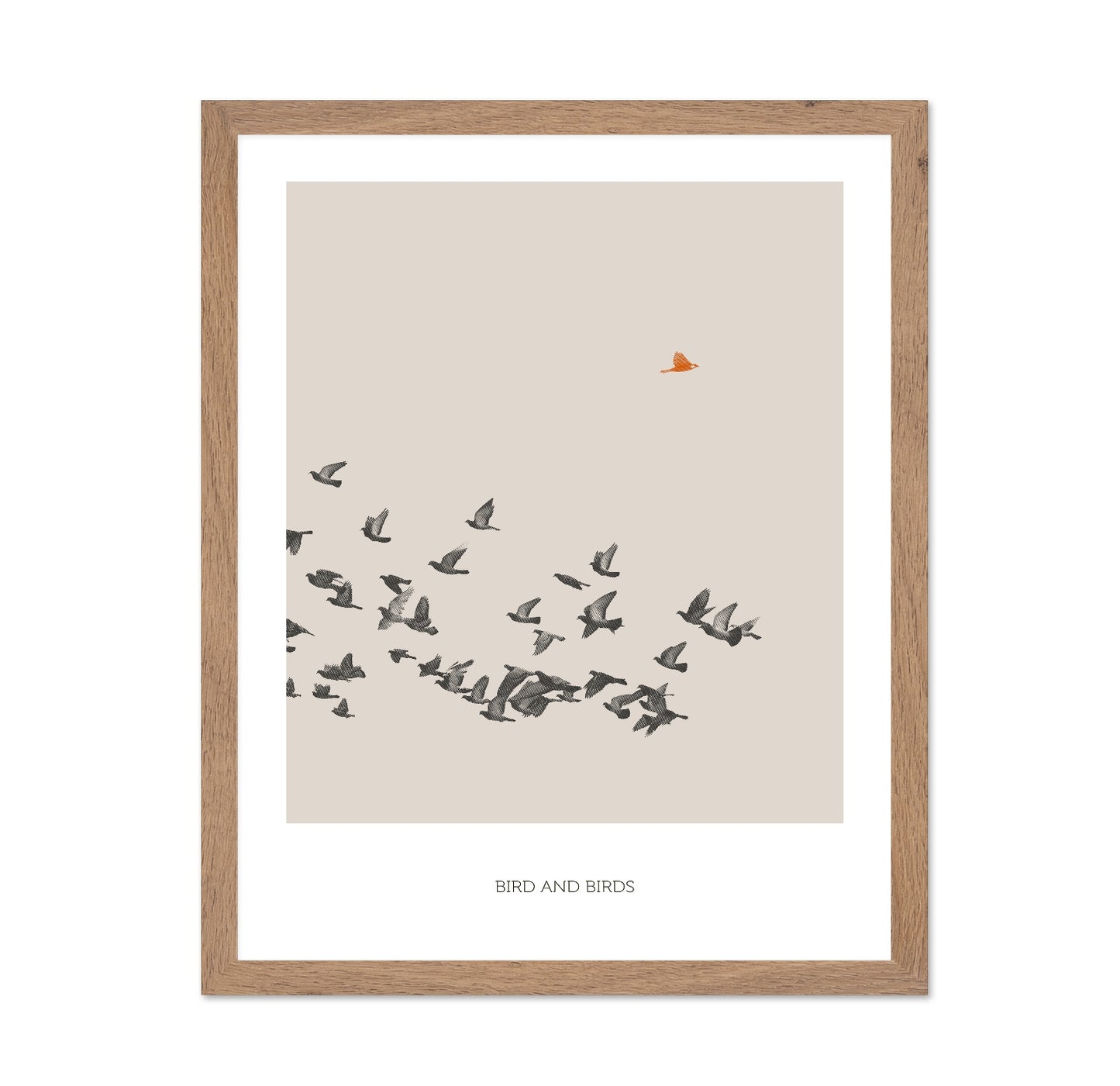Lone Bird Flight