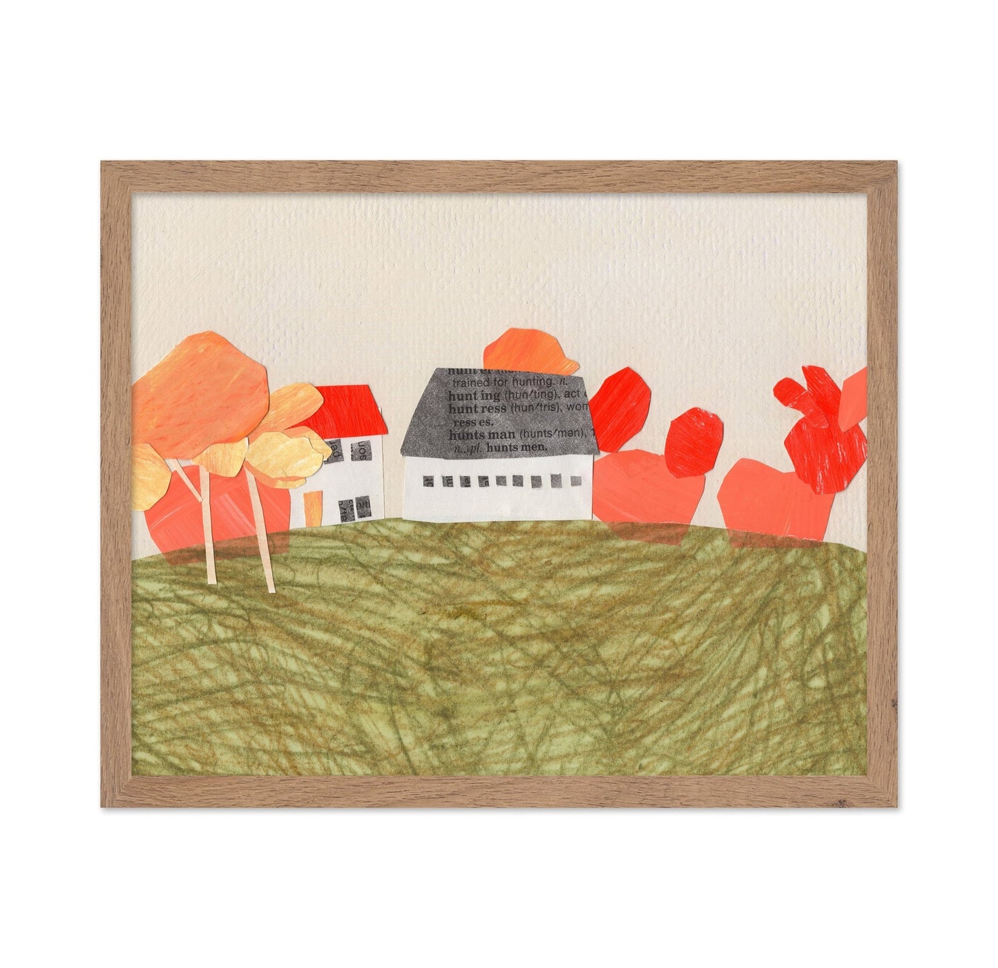 Paper Village Landscape