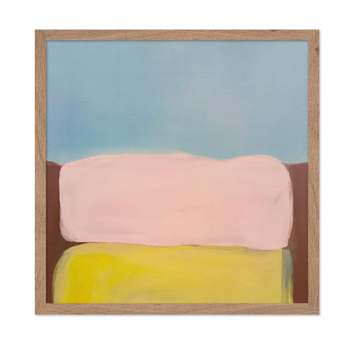 Soft Color Block Horizon