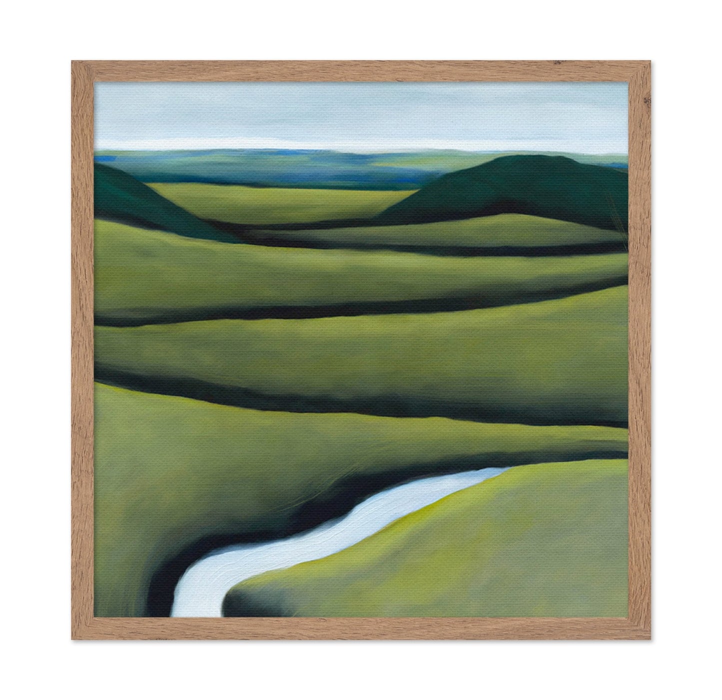 Rolling Green Hills No6