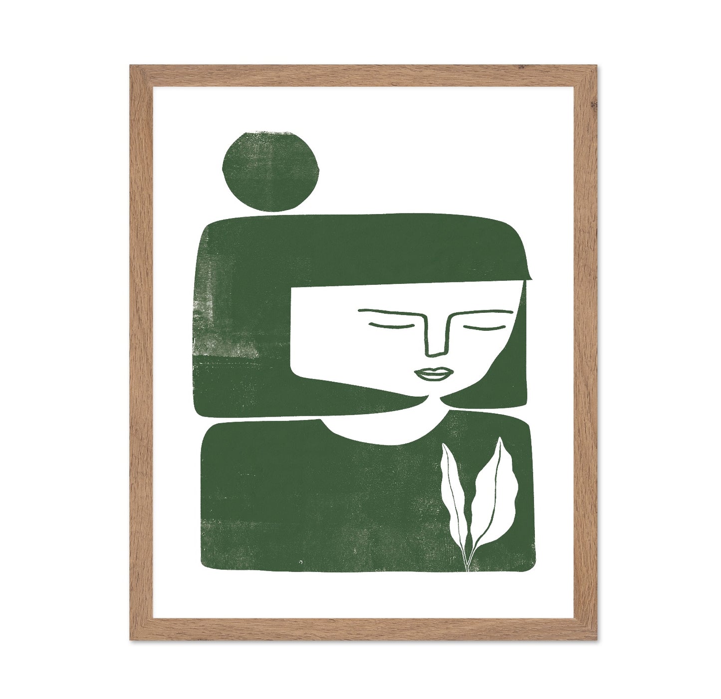 Minimal Woman Portrait No2