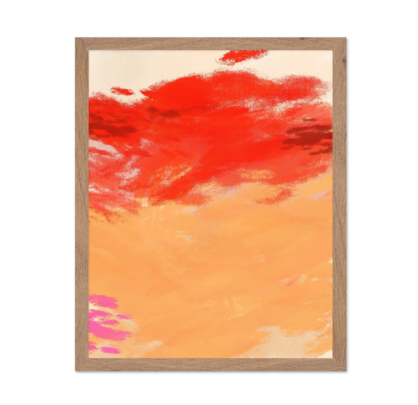 Crimson Sunset Sky
