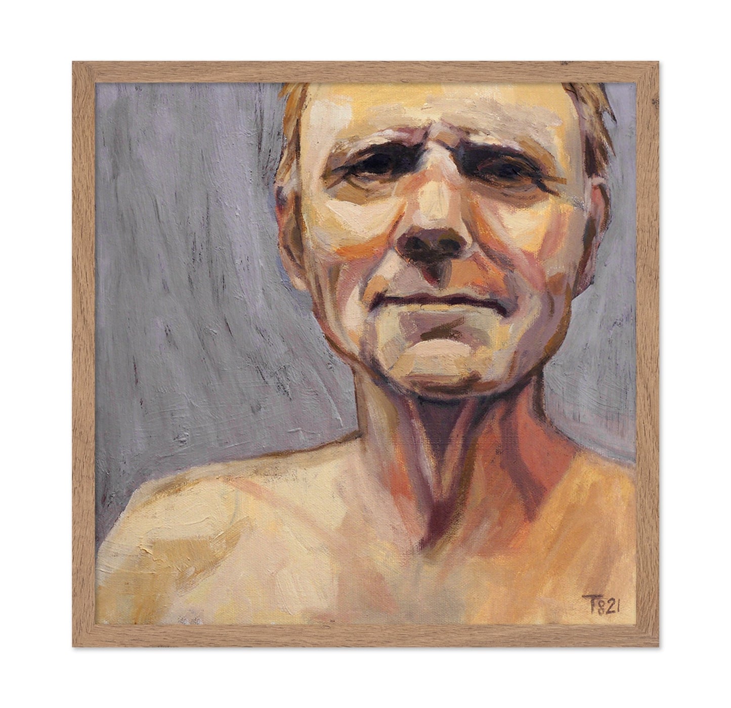 Aged Male Portrait